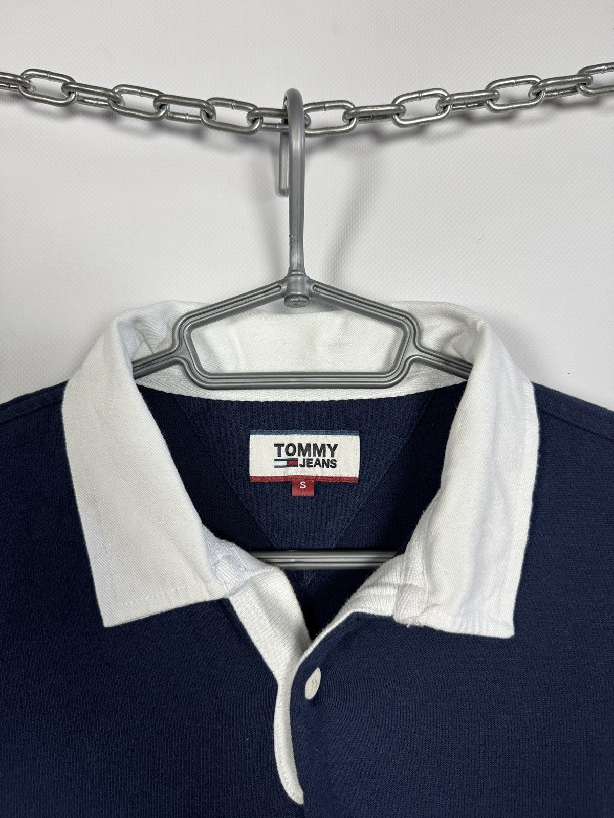 Tommy Hilfiger Tommy Jeans Polo Long Sleeve Rugby Shirt Hilfiger Vtg Size S Size US S / EU 44-46 / 1 - 8 Thumbnail