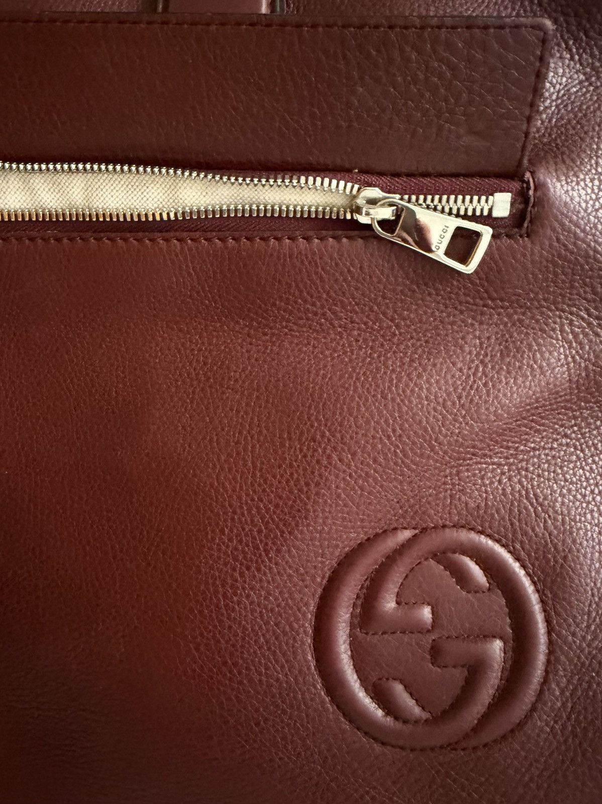 Gucci Gucci Soho Interlocking Bussines Brifcase leather bag Size ONE SIZE - 8 Thumbnail