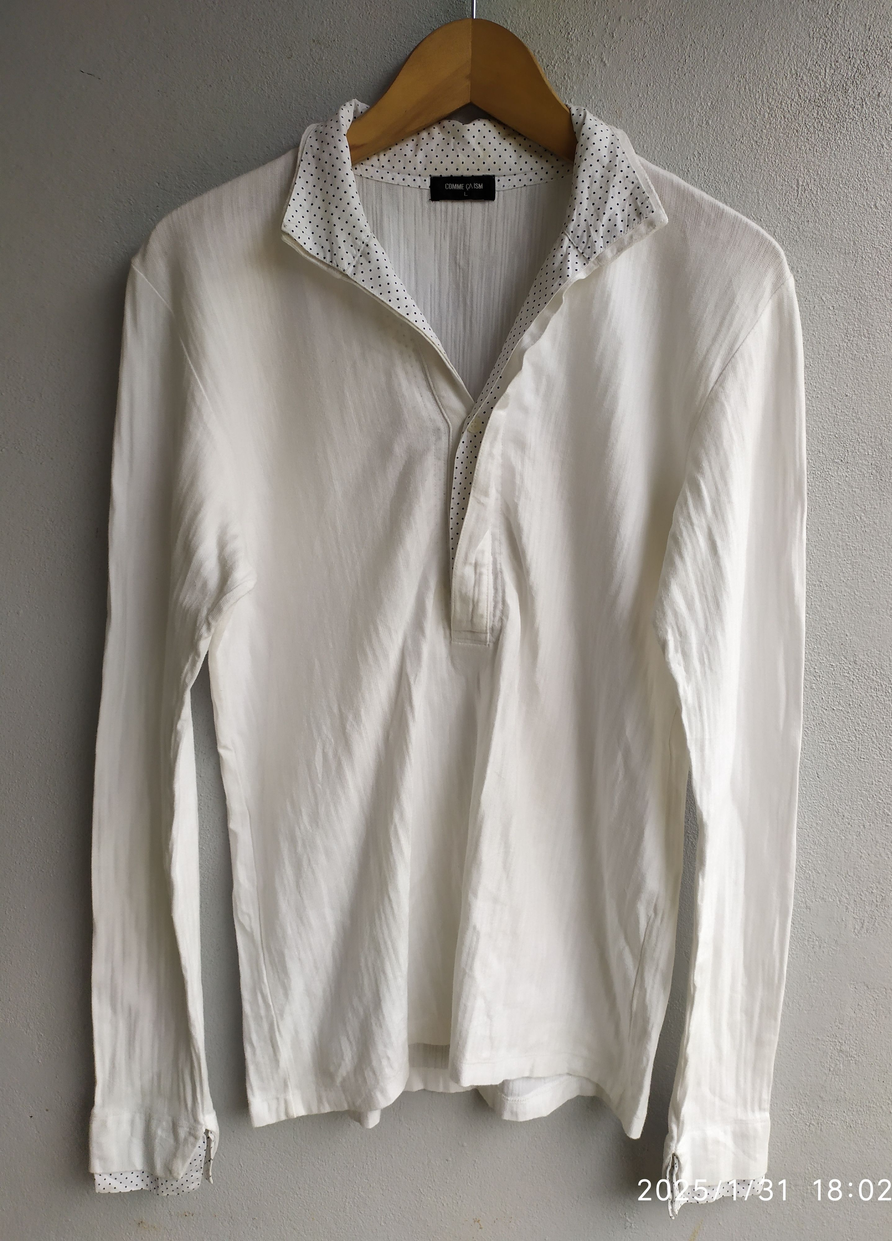 If Six Was Nine × Japanese Brand × Le Grande Bleu (L.G.B.) Y2k comme ca ism ifsixwasnine Double Layer long sleeve Size US L / EU 52-54 / 3 - 1 Thumbnail