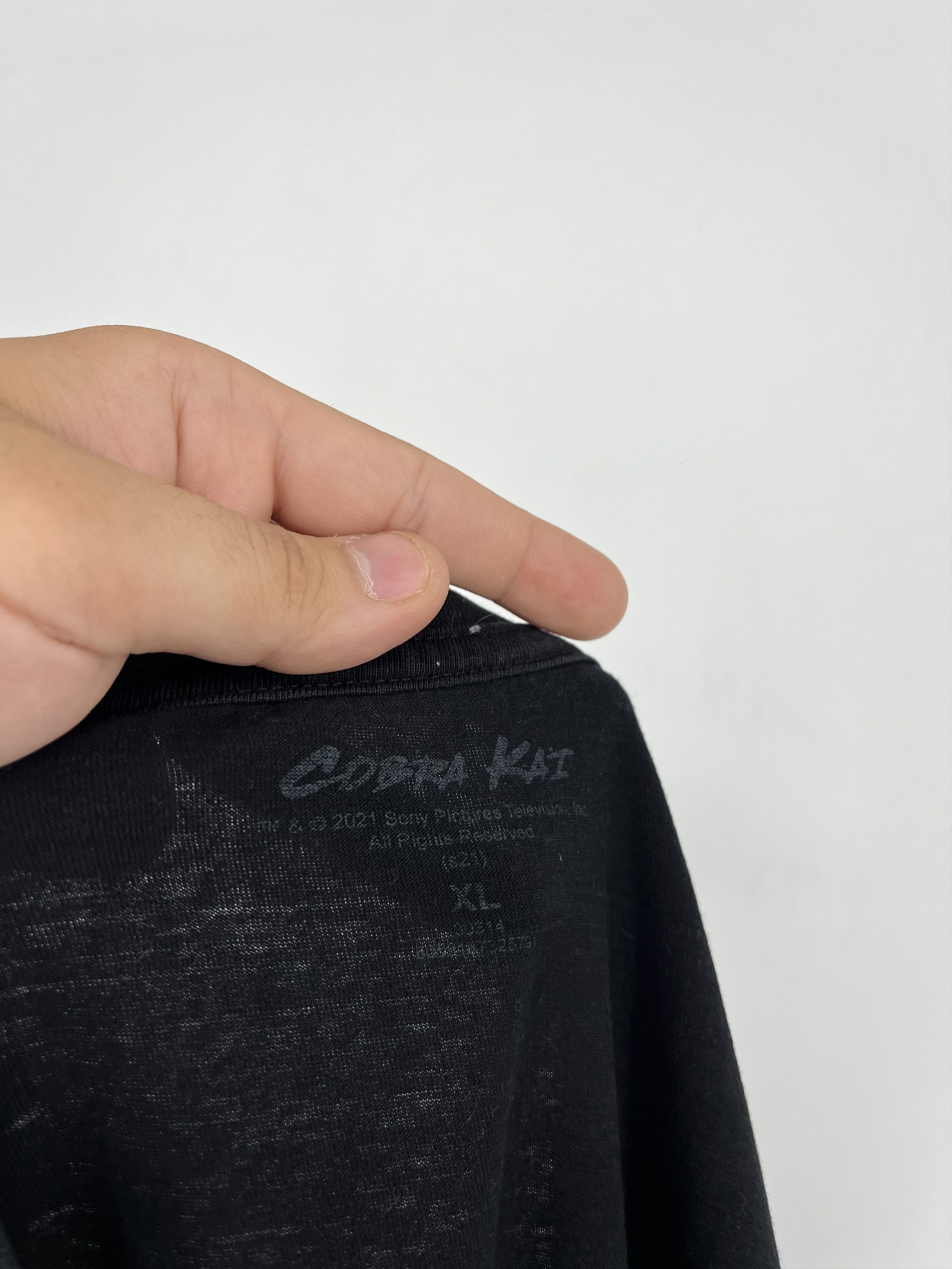 Universal Studios Vintage Cobra Kai The Karate Kids Movie Tv Series Tee Size US XL / EU 56 / 4 - 11 Thumbnail