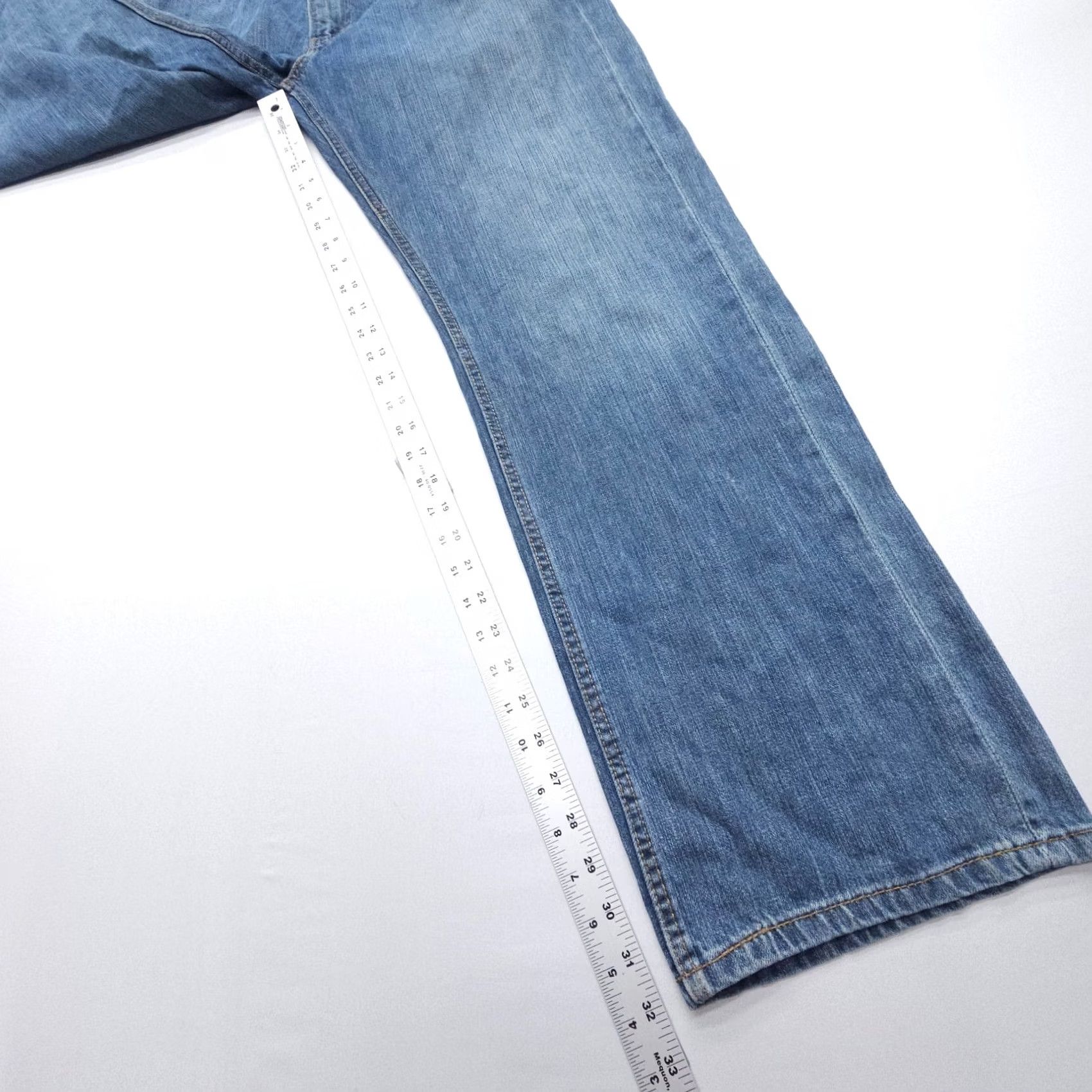 Levi's Levi's 559 Jeans Relaxed Straight Mens 36 x 32 Dark Wash 100% Cotton Rigid Denim Blue Tailored Everyday Comfort Pockets Vintage: No Model: Size US 36 / EU 52 - 6 Thumbnail