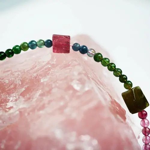Handmade Unisex Natural Stone Beads Bracelet Handmade Size ONE SIZE - 4 Thumbnail