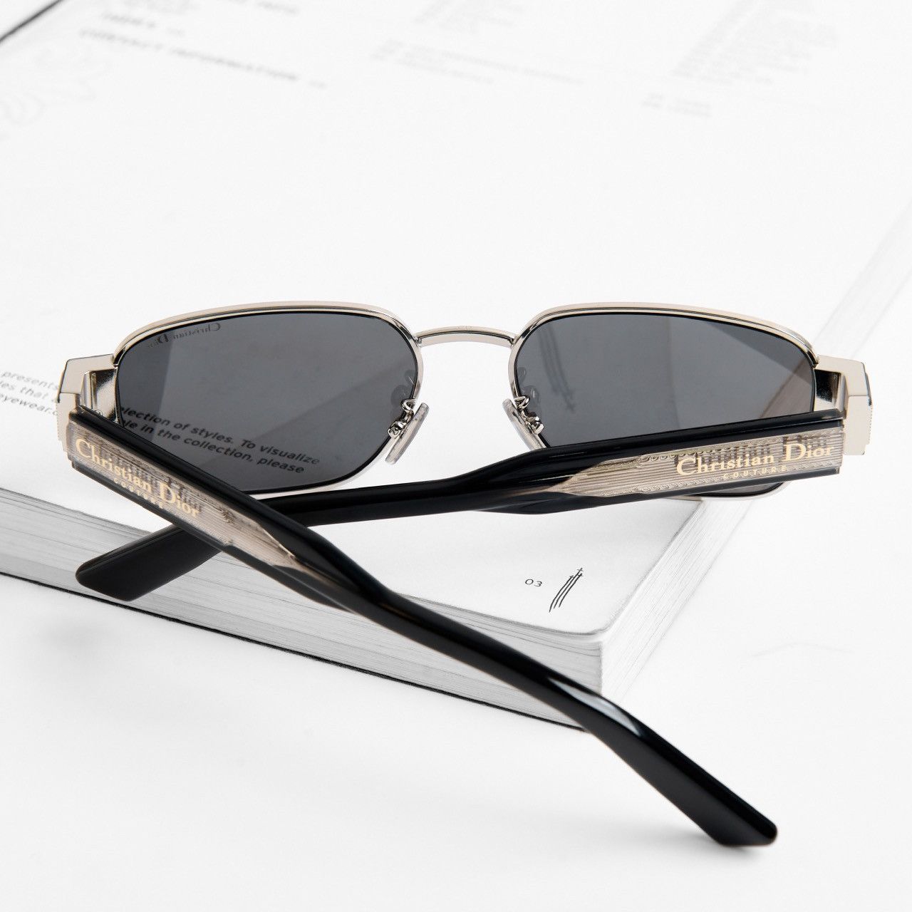 Dior CHRISTIAN DIOR LABEL S2U F4A0 SUNGLASSES Size ONE SIZE - 7 Thumbnail
