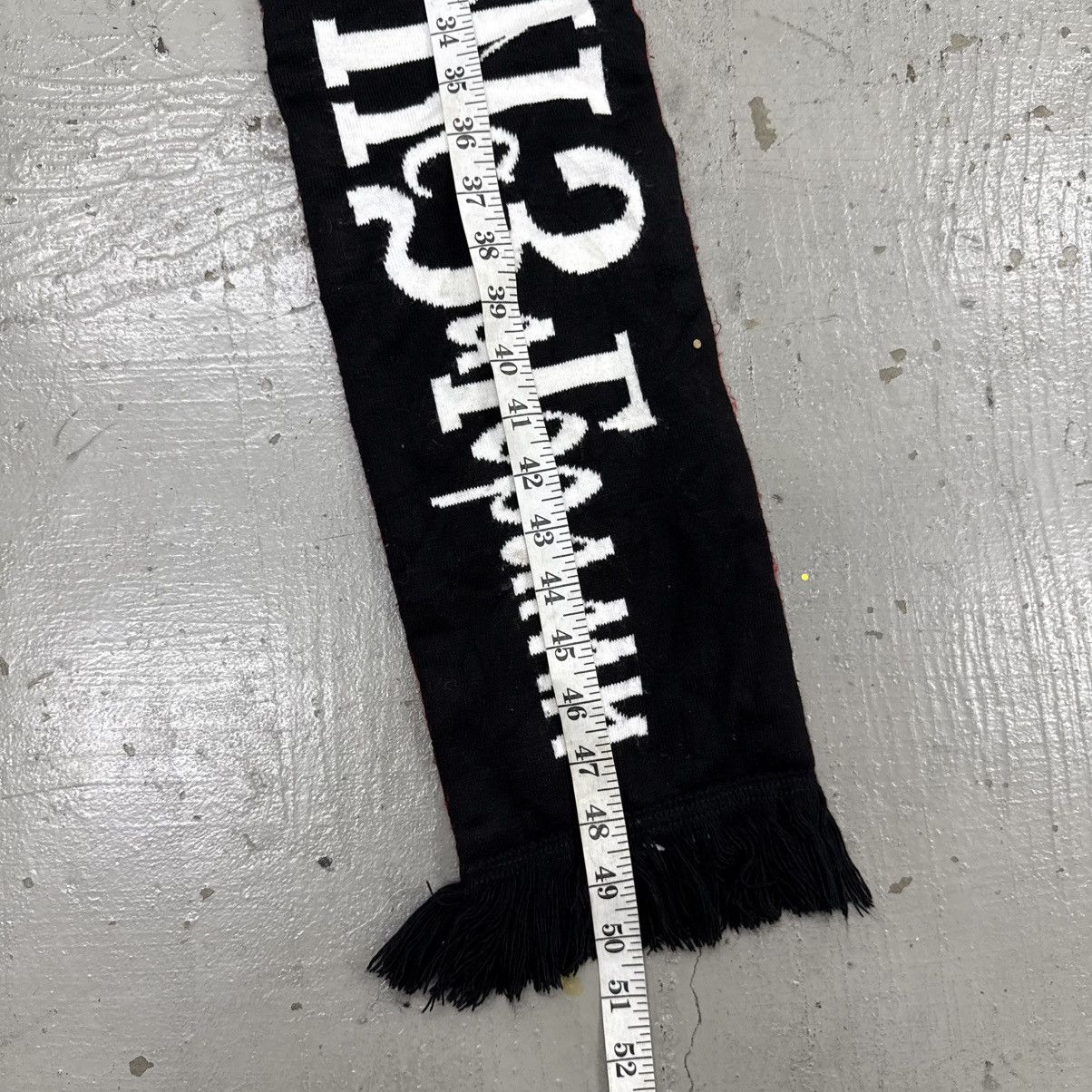 Gosha Rubchinskiy Gosha Rubchinskiy Paccbet Slava Mogutin Scarf Muffler Size ONE SIZE - 11 Thumbnail
