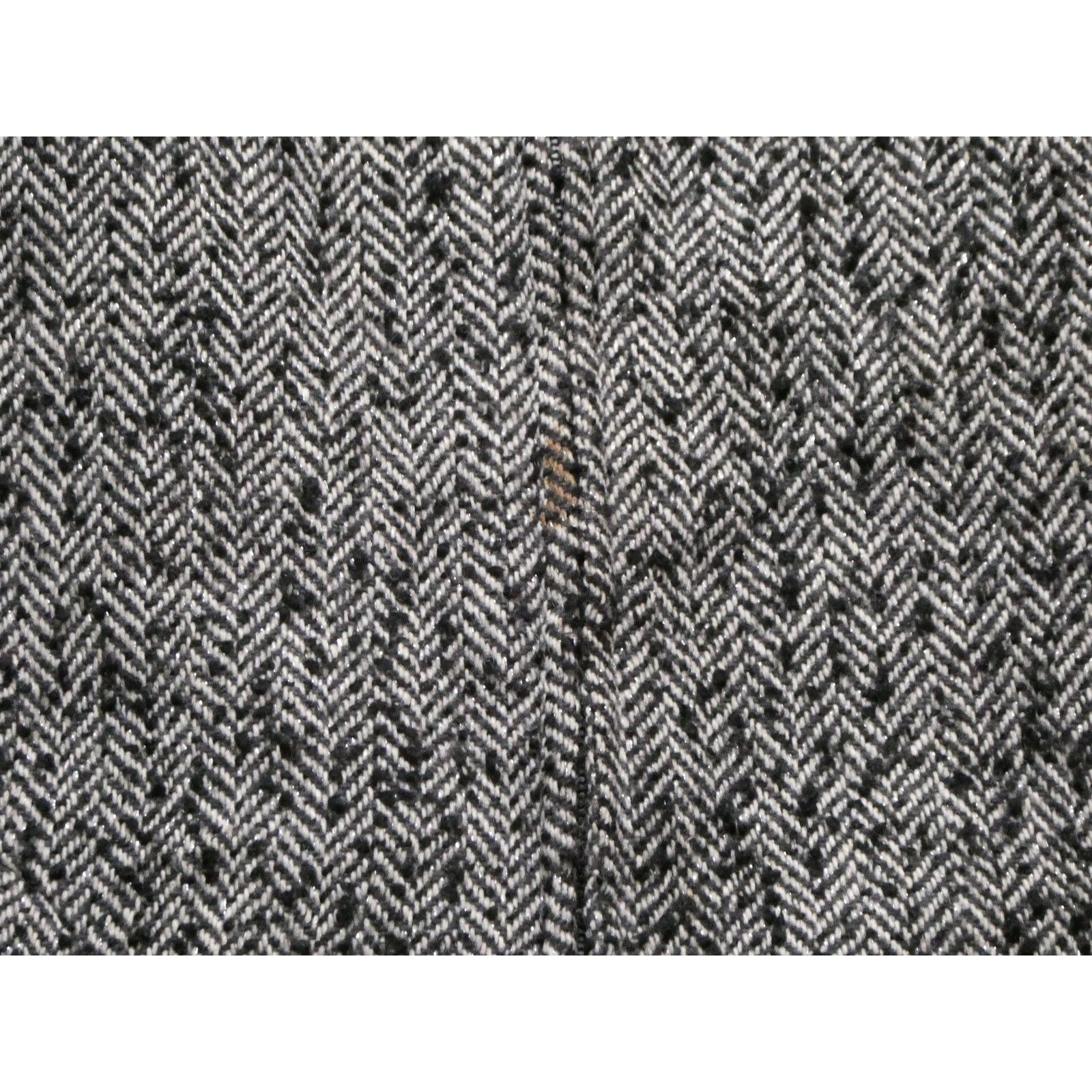 Betsey Johnson Betsey Johnson balloon arm wool tweed jacket, black, XS Size XS / US 0-2 / IT 36-38 - 3 Thumbnail