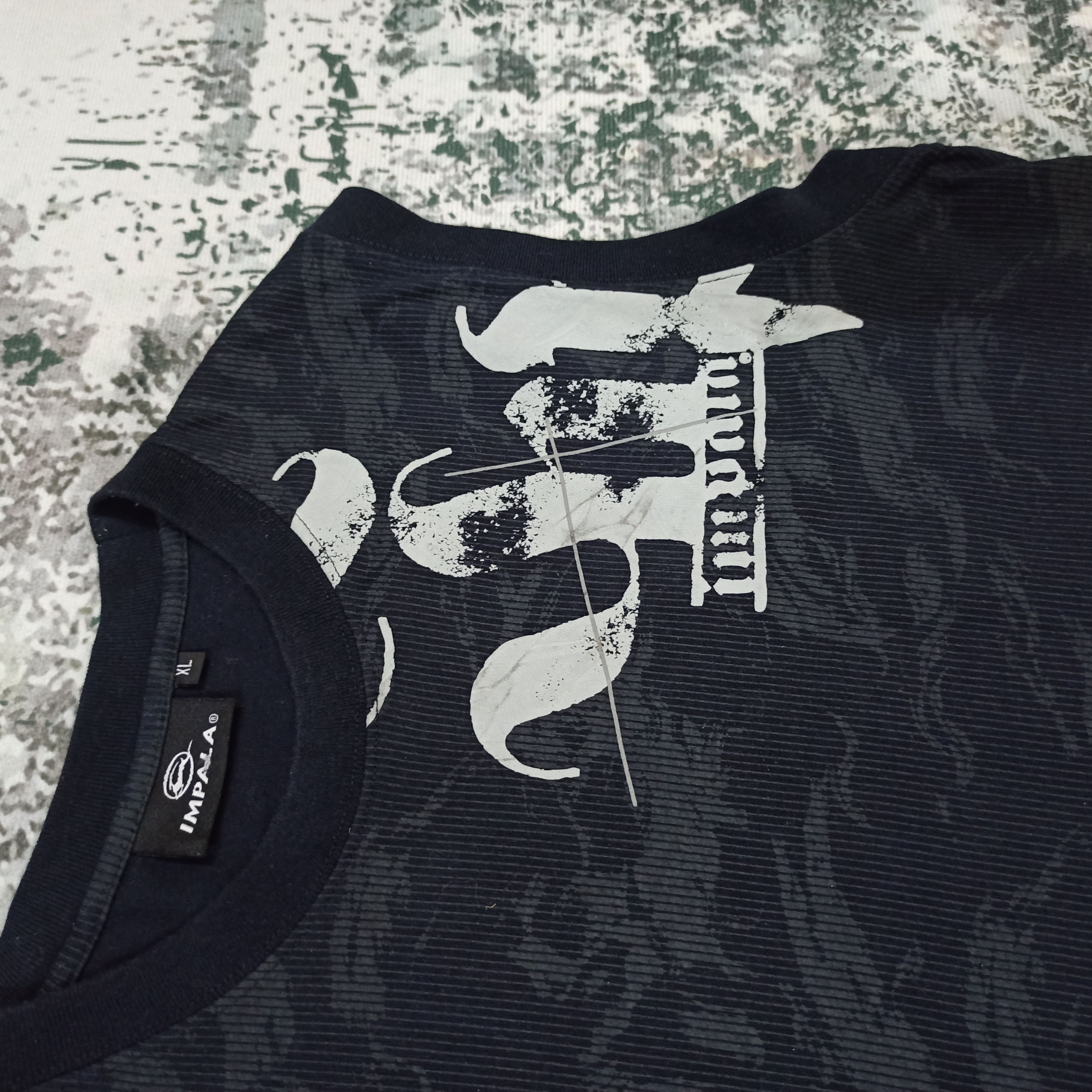 If Six Was Nine Vintage IMPALA Poem/PUNK Sleeve Less Tshirt Size US XL / EU 56 / 4 - 3 Thumbnail