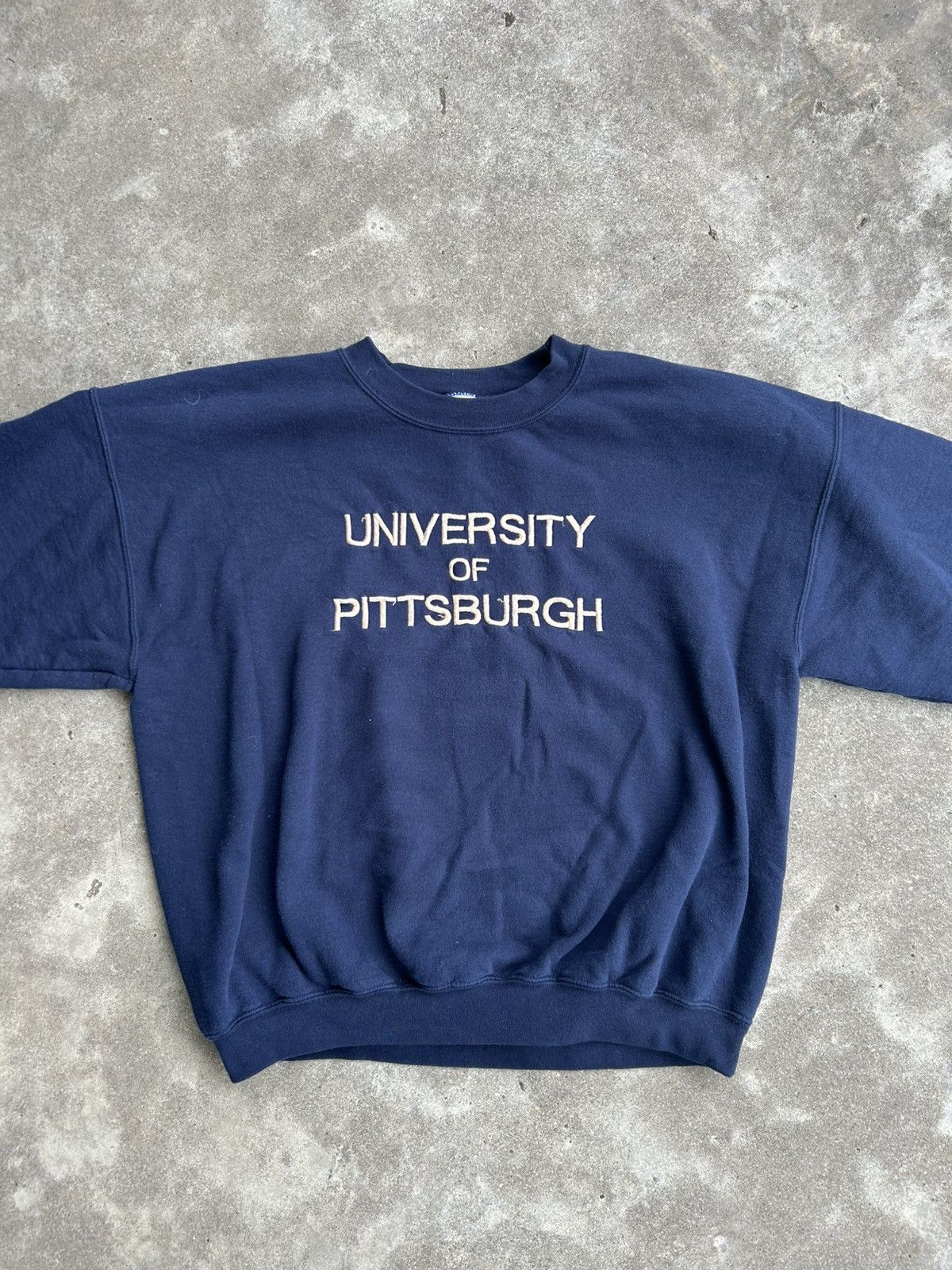 NCAA University of Pittsburgh Vintage Crewneck Sweatshirt Size US XL / EU 56 / 4 - 3 Thumbnail
