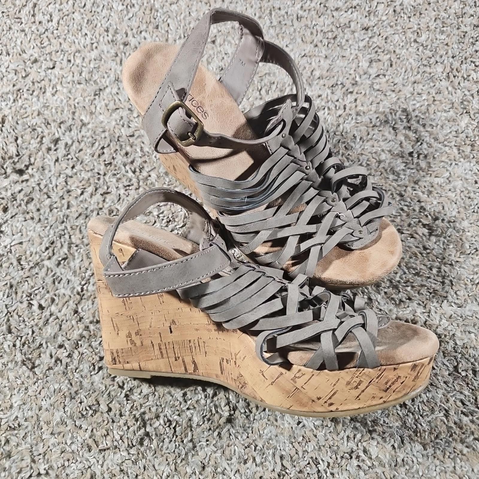 Other Maurices 66838 Jennifer Wedge Heel Sandals 7M Size US 7 / IT 37 - 1 Thumbnail