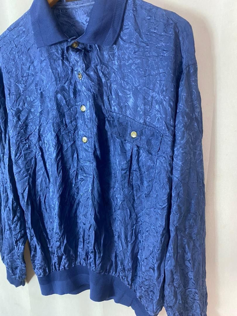 Japanese Brand × Vintage Vintage Fernando silk polo shirt Size US L / EU 52-54 / 3 - 2 Thumbnail