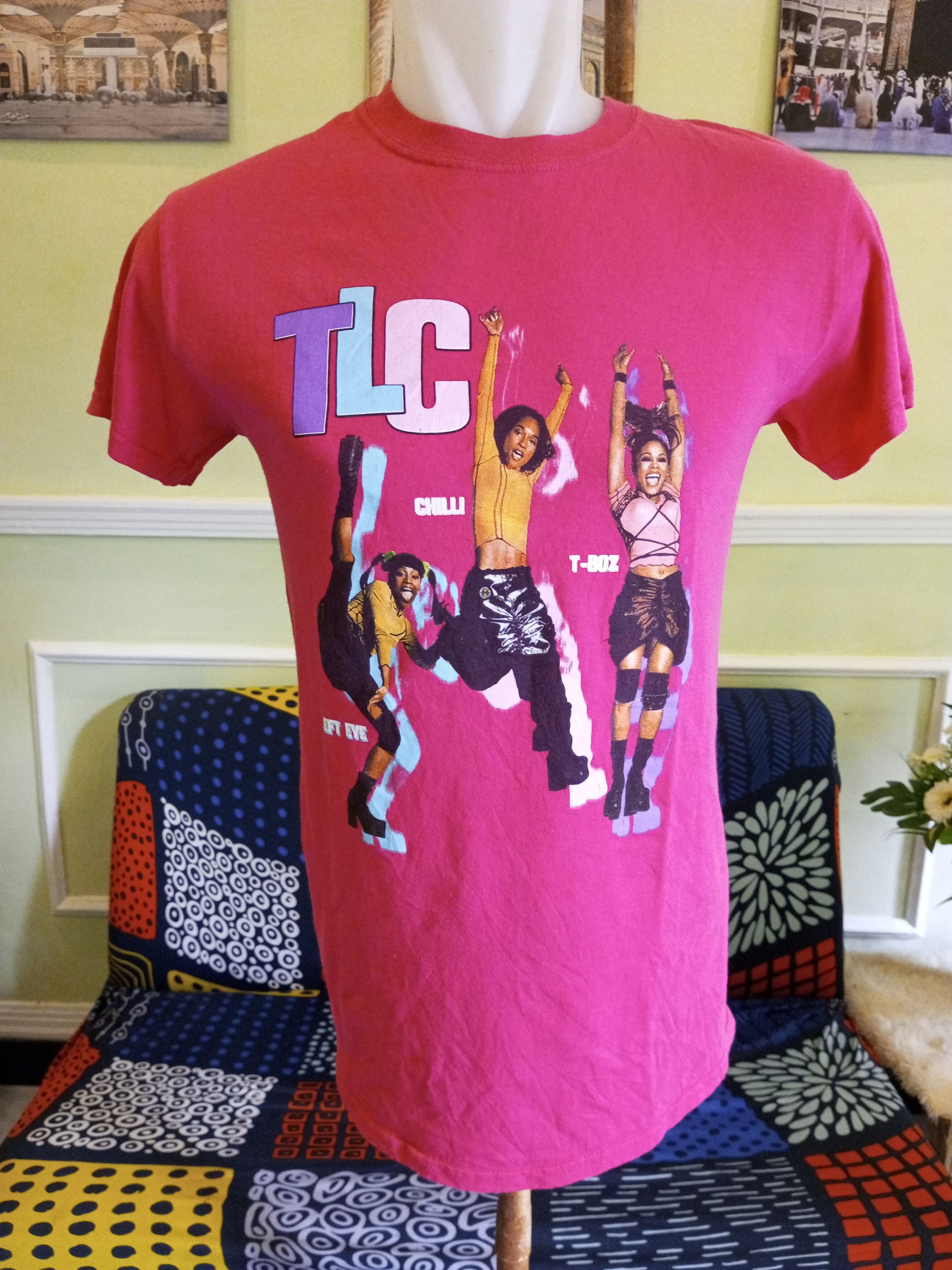 Band Tees Vintage 90s TLC group hip-hop tees Size S / US 4 / IT 40 - 1 Thumbnail