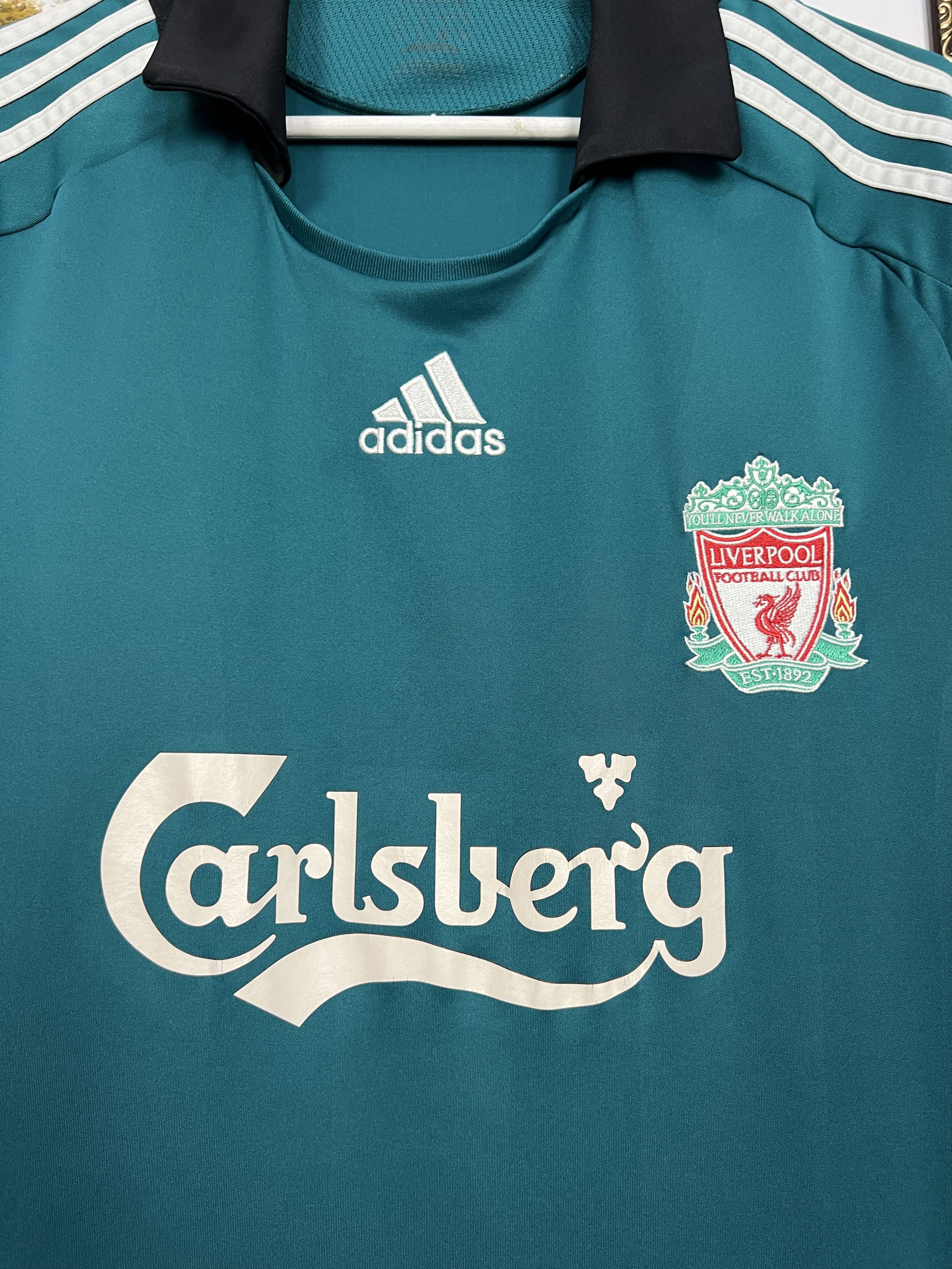 Adidas Liverpool Third football shirt 2008 Soccer Adidas Jersey Size US M / EU 48-50 / 2 - 3 Thumbnail
