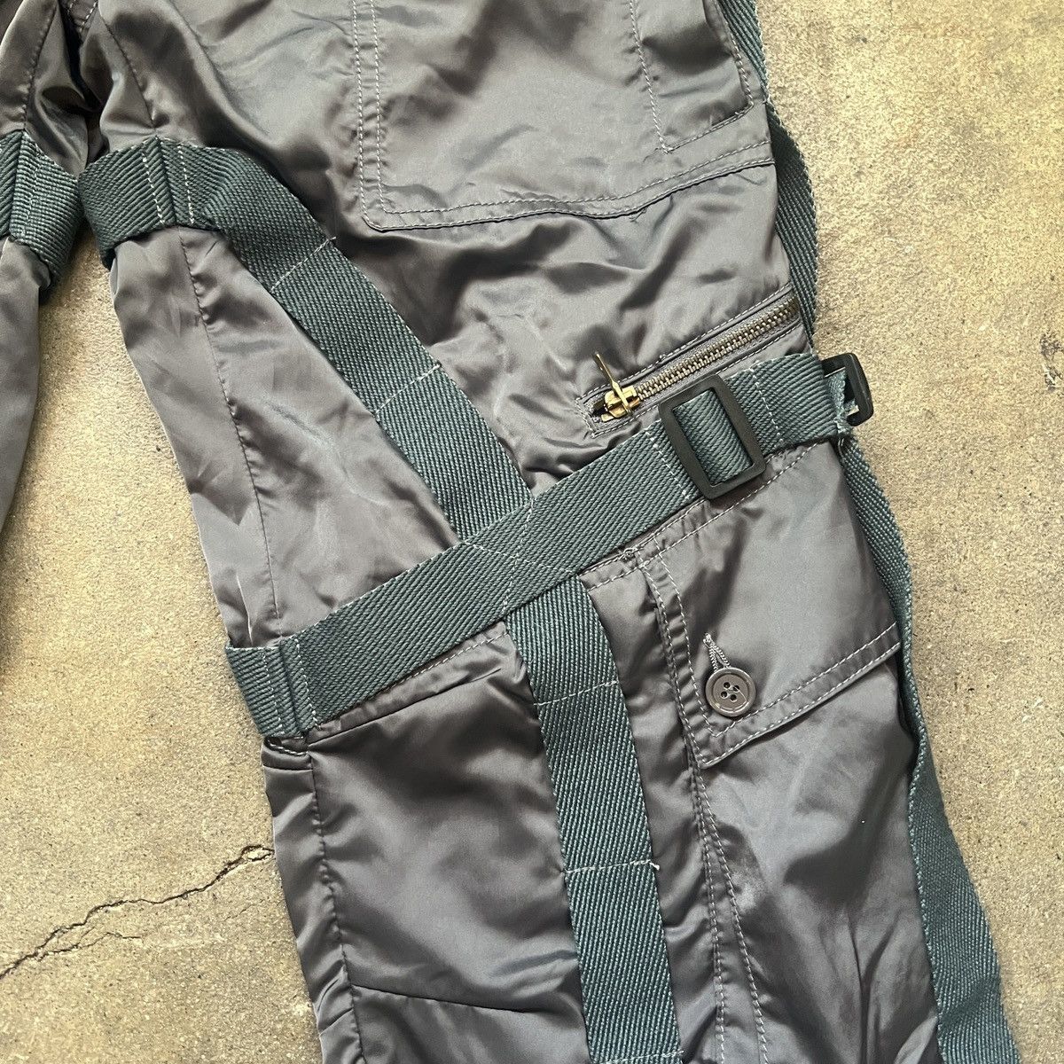 Dolce & Gabbana A/W 2003 Nylon Bondage Pants Size US 30 / EU 46 - 6 Thumbnail