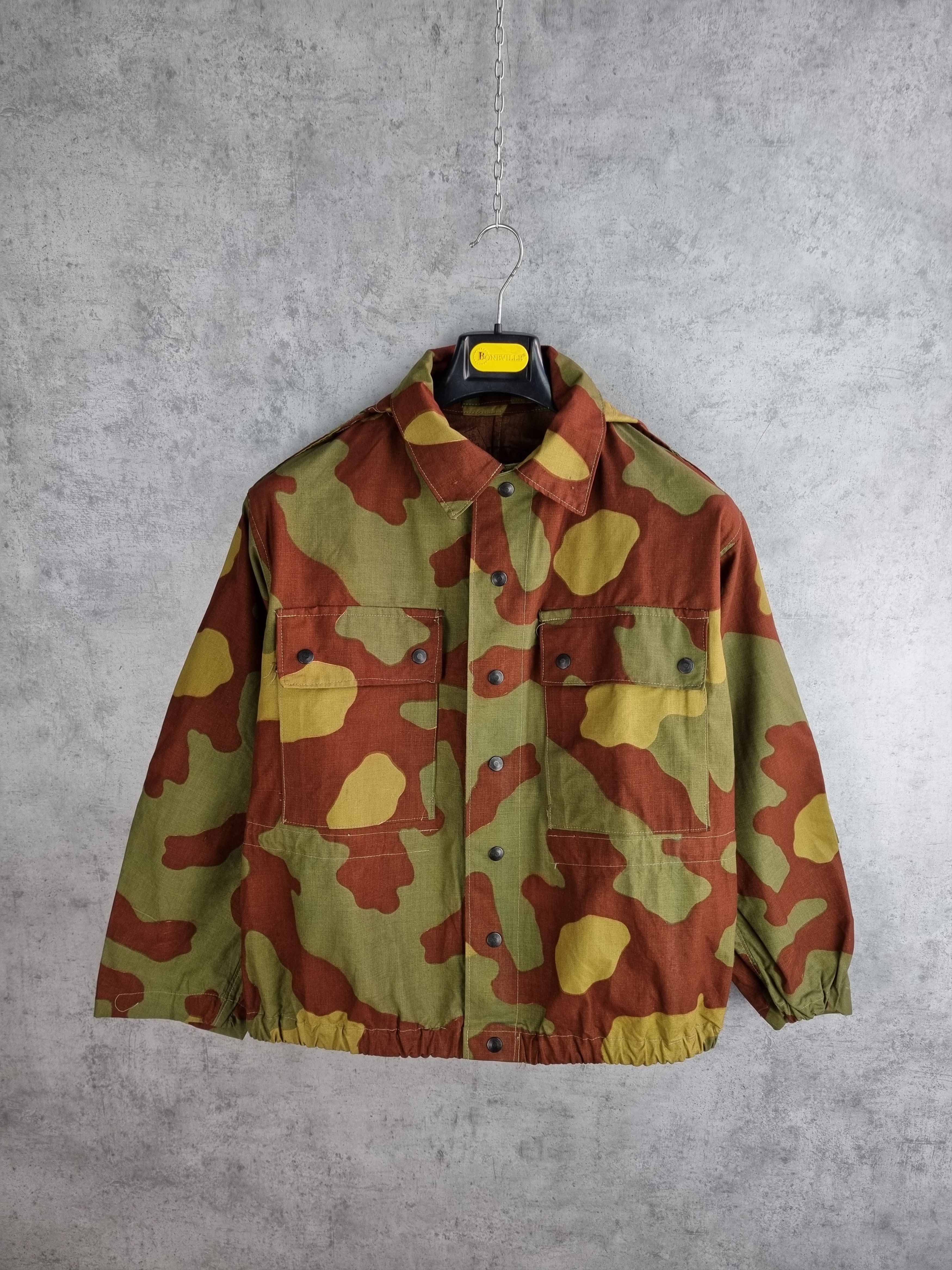 Vintage 1966 Italian Paratrooper Safam San Marco Pattern Shirt Size US M / EU 48-50 / 2 - 2 Thumbnail
