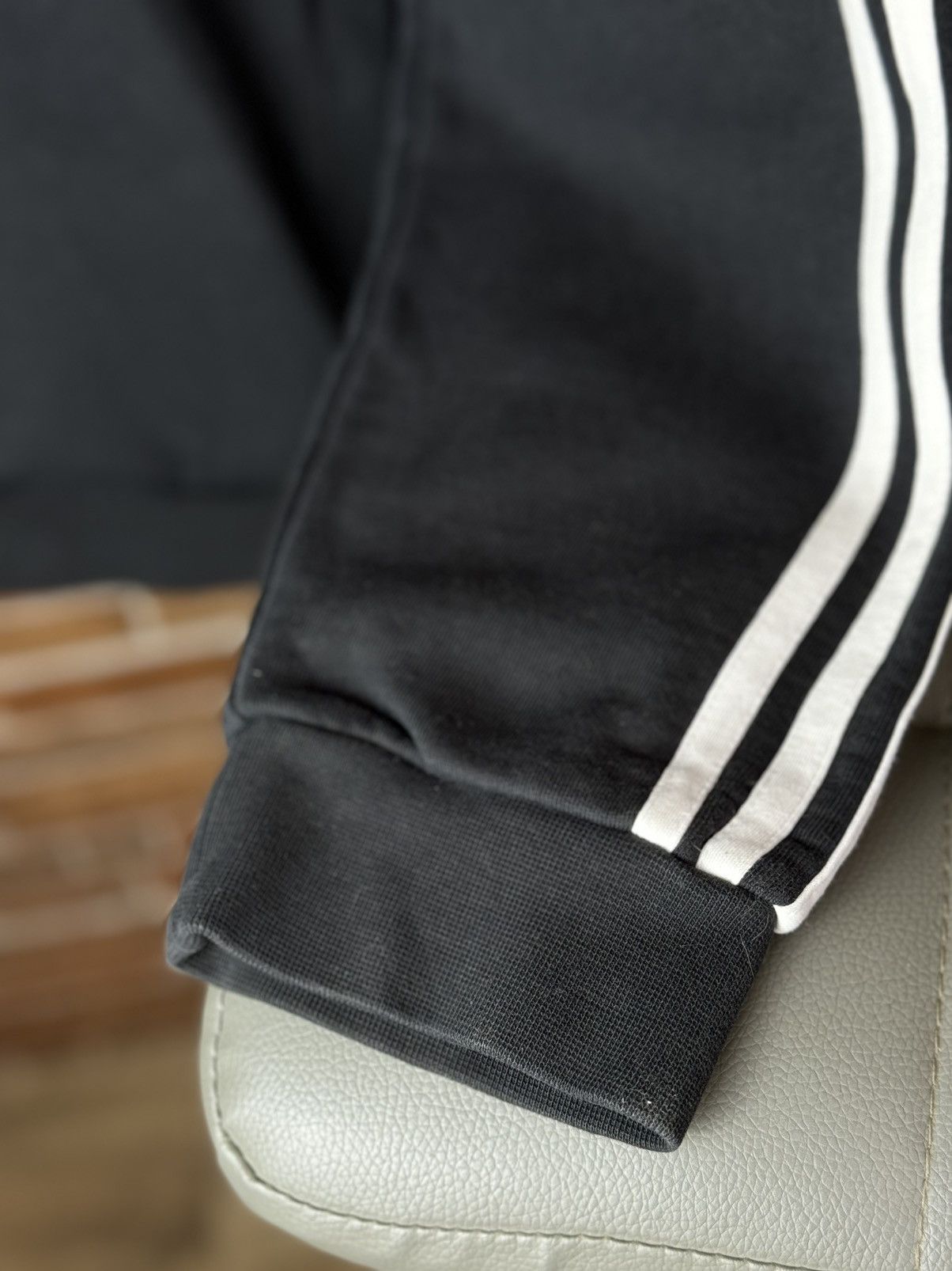 Adidas × Vintage Adidas Newcastle United hoodie distressed stripes football Size US XL / EU 56 / 4 - 3 Thumbnail