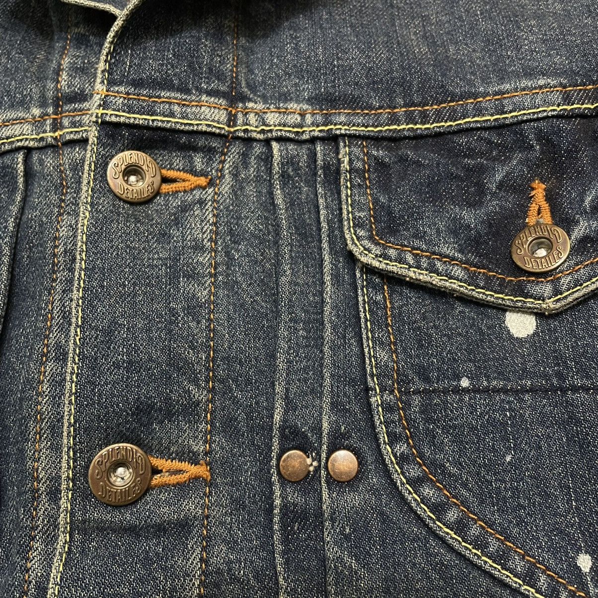 Splendid Denim Jacket - Lost Dessau denim selvedge inner blanket Size US M / EU 48-50 / 2 - 4 Thumbnail