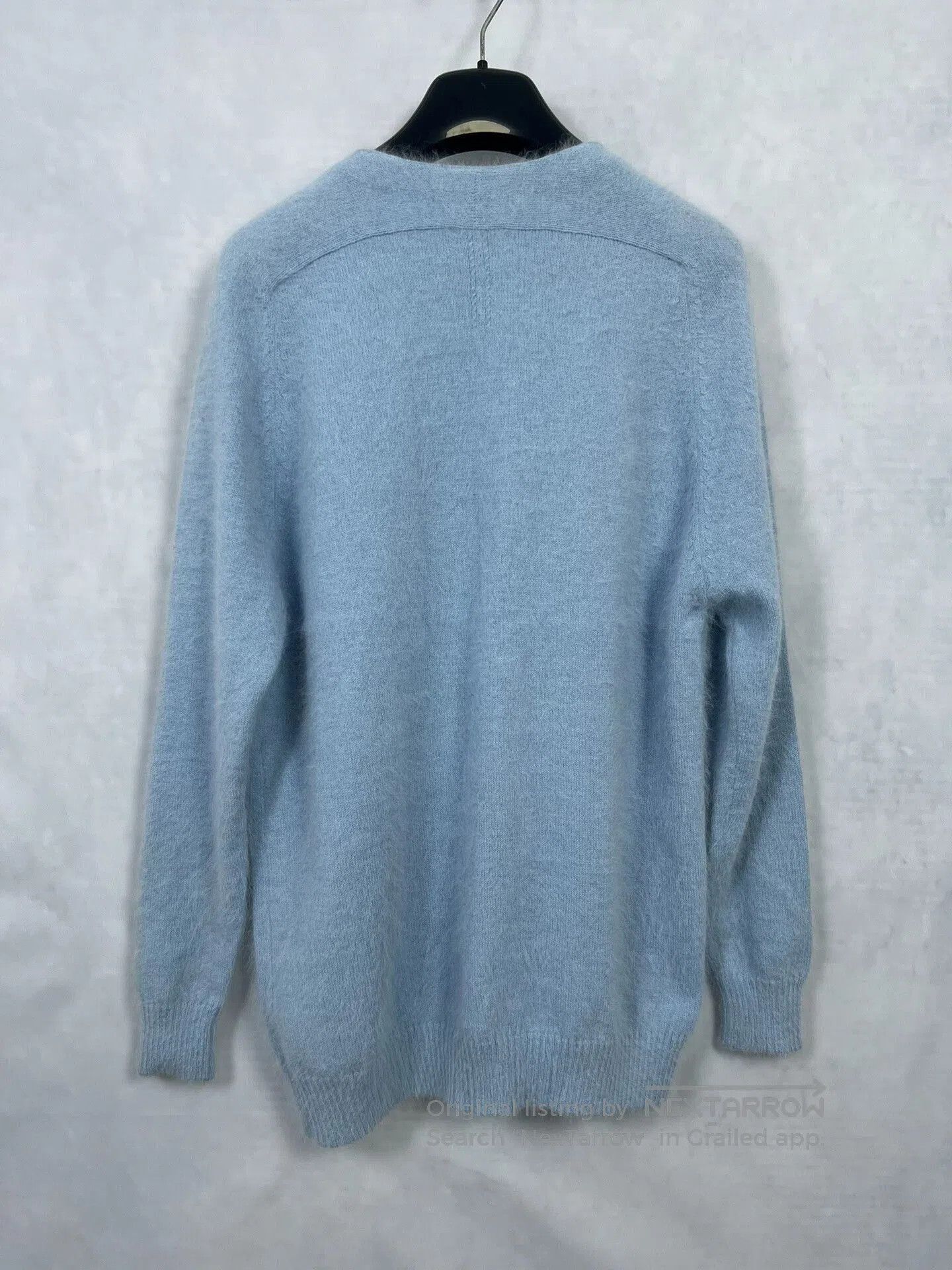 Saint Laurent Paris Saint Laurent Light Blue Knit Cardigan. Size XS / US 0-2 / IT 36-38 - 2 Thumbnail
