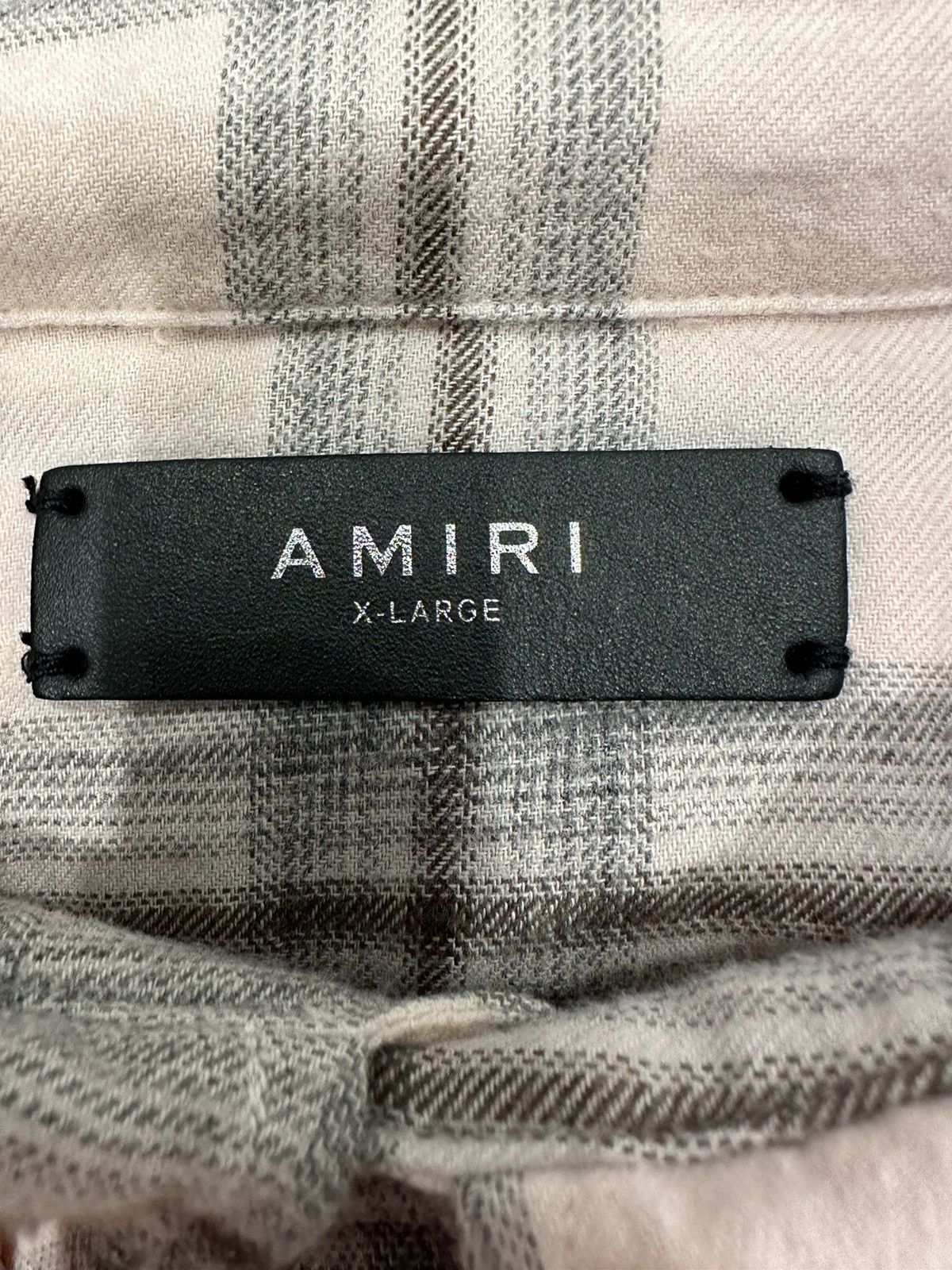 Amiri Distressed Amiri Flannel XL Size US XL / EU 56 / 4 - 5 Thumbnail