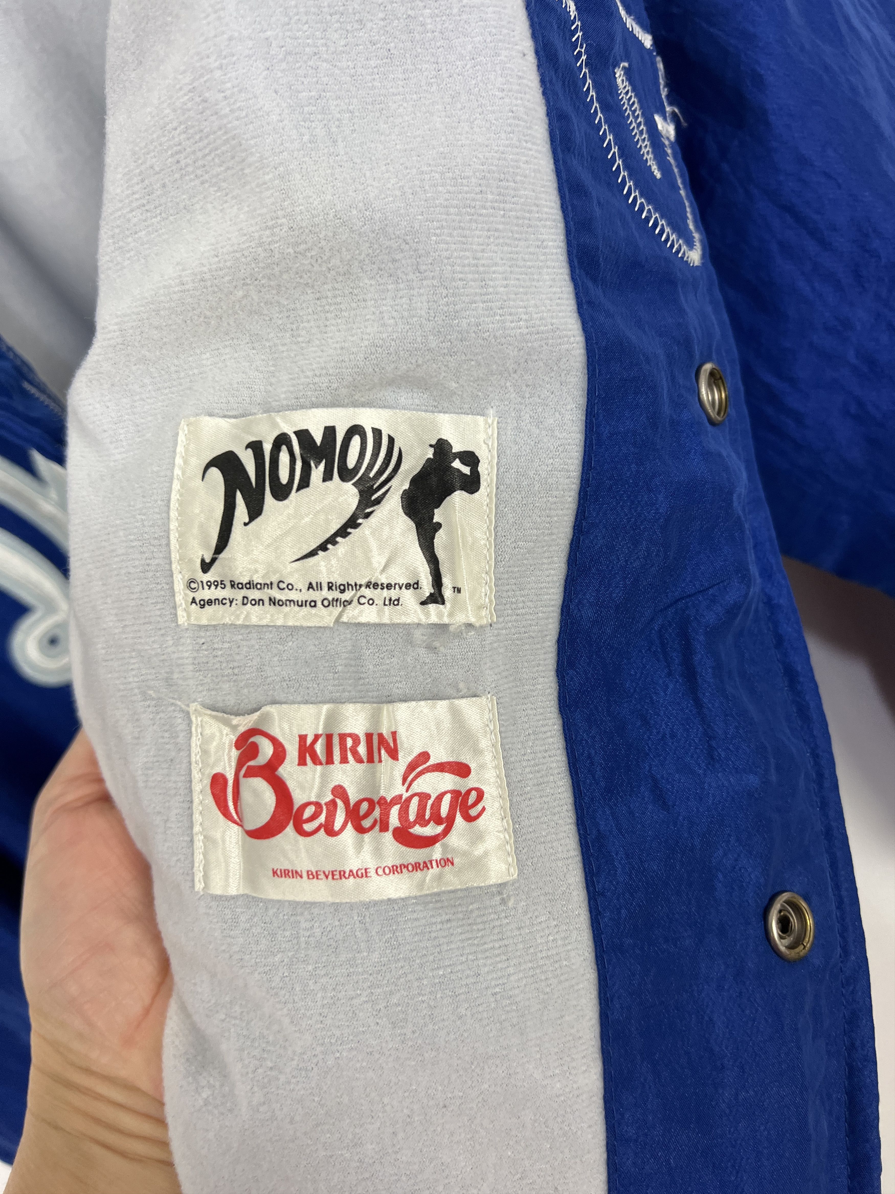 Starter Vintage 90s LA Dodgers Starter Bomber Jacket MLB Blue Mens Size US XL / EU 56 / 4 - 12 Thumbnail