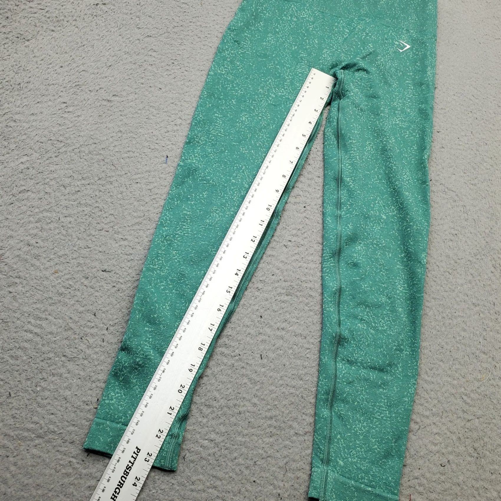 Gymshark Gymshark Leggings Womens Size M Green Nylon Casual Comfort Stretch High Waist Size 32" / US 10 / IT 46 - 5 Thumbnail