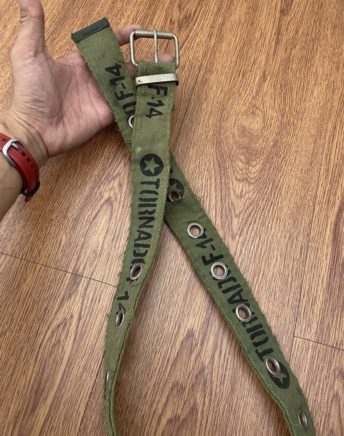 Japanese Brand × Tornado Mart Tornado F14 Military Belt Size ONE SIZE - 2 Thumbnail