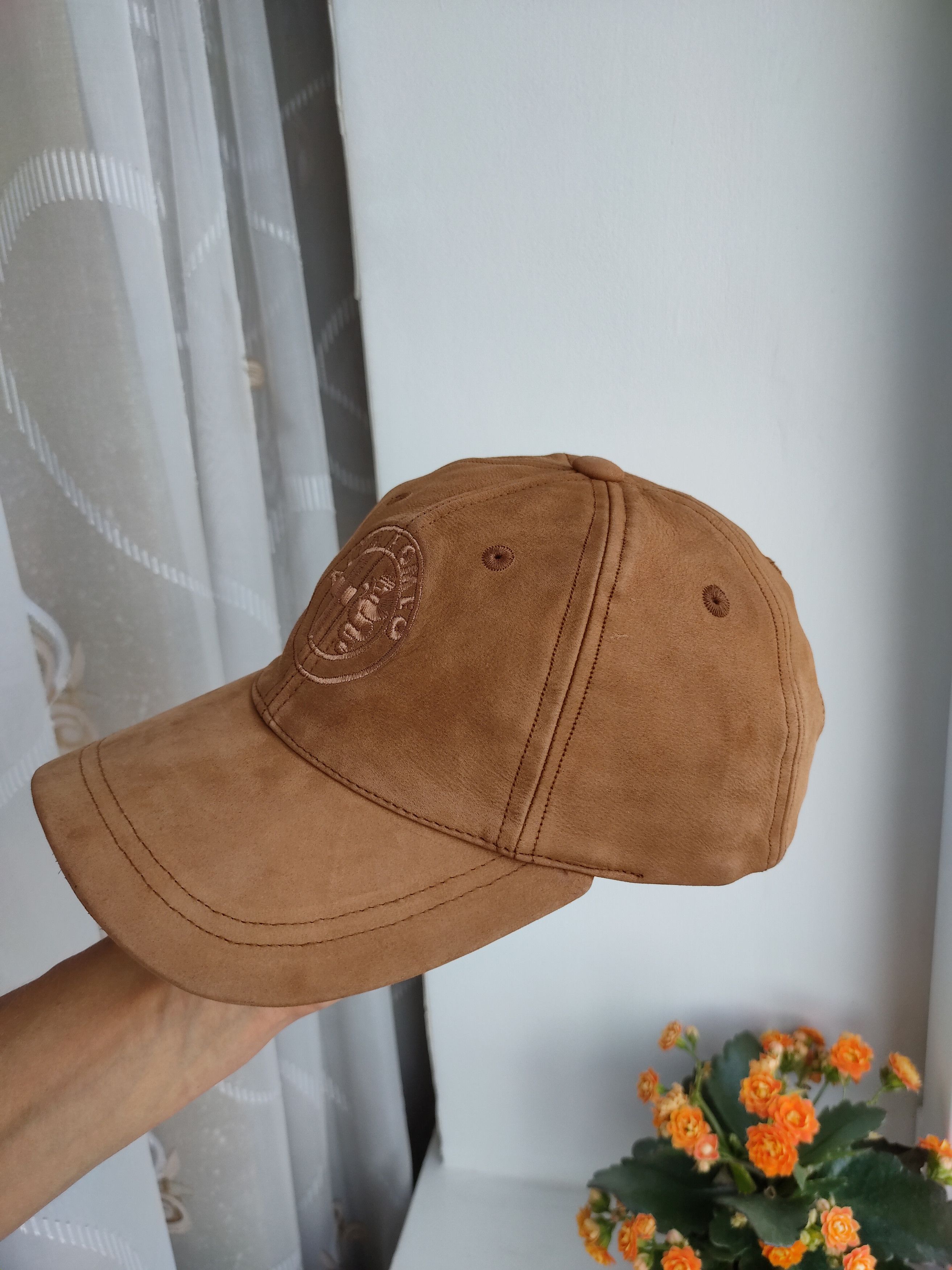 Vintage Alfa Romeo vintage leather cap hat U.S Basic blazer cap hat Size ONE SIZE - 10 Thumbnail