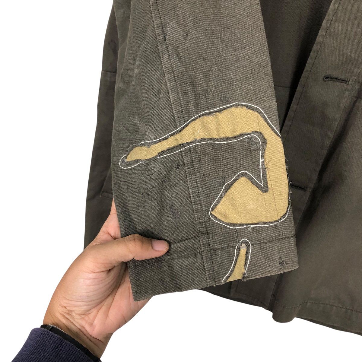 Issey Miyake 📌Vintage Parka Jacket Patch Work Design Plantation Japan Size US M / EU 48-50 / 2 - 19 Thumbnail