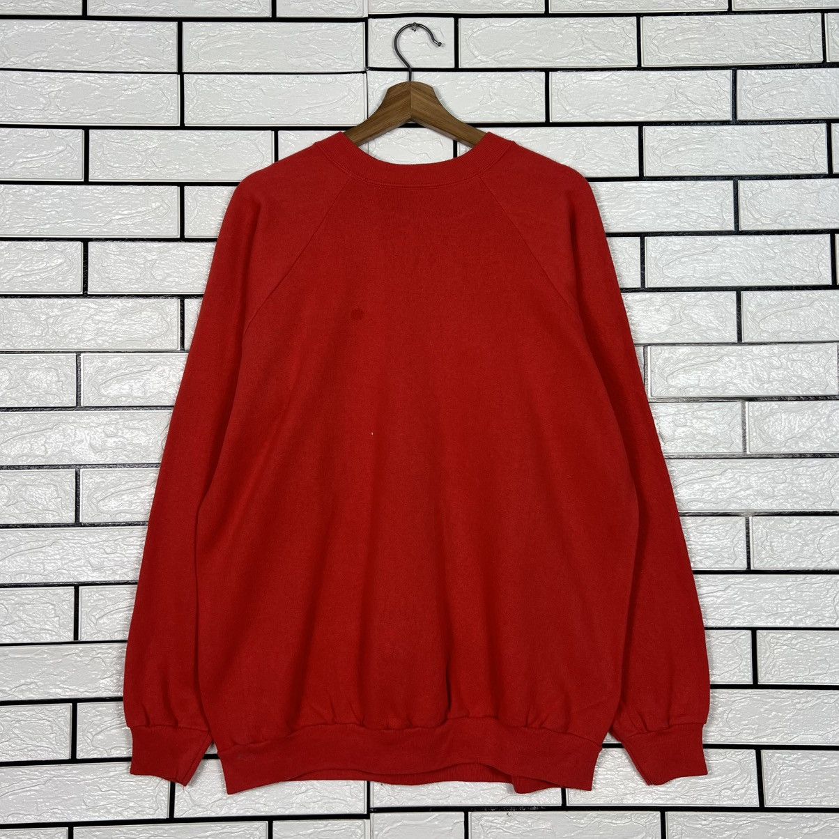 Vintage 80s MISTLETOE MANIAC Big Logo Crewneck Sweatshirt #4003-C182 Size US L / EU 52-54 / 3 - 10 Thumbnail