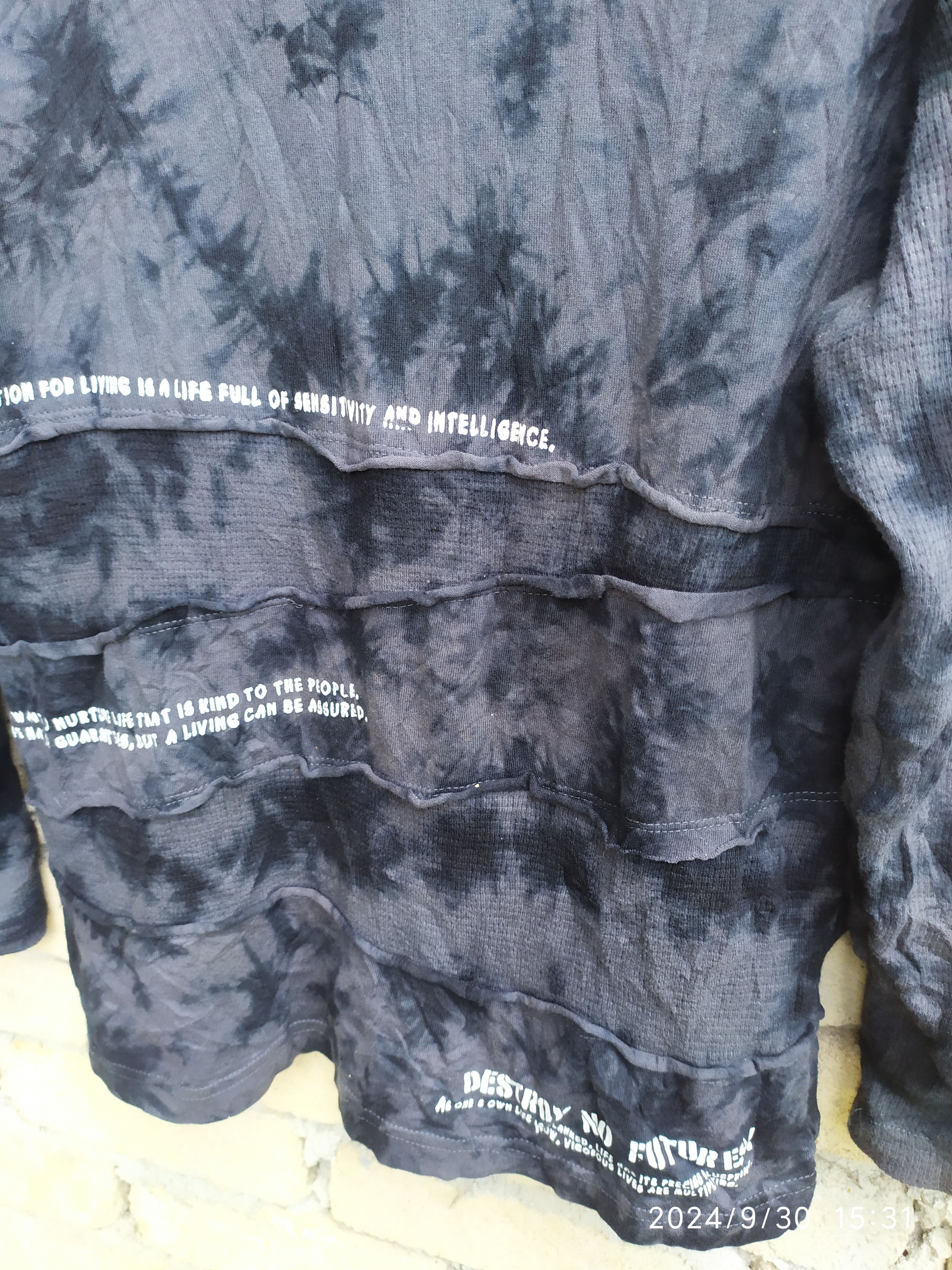 Beauty Beast × Japanese Brand × KMRii Dangerous Warning Long Sleeve Size US L / EU 52-54 / 3 - 6 Thumbnail