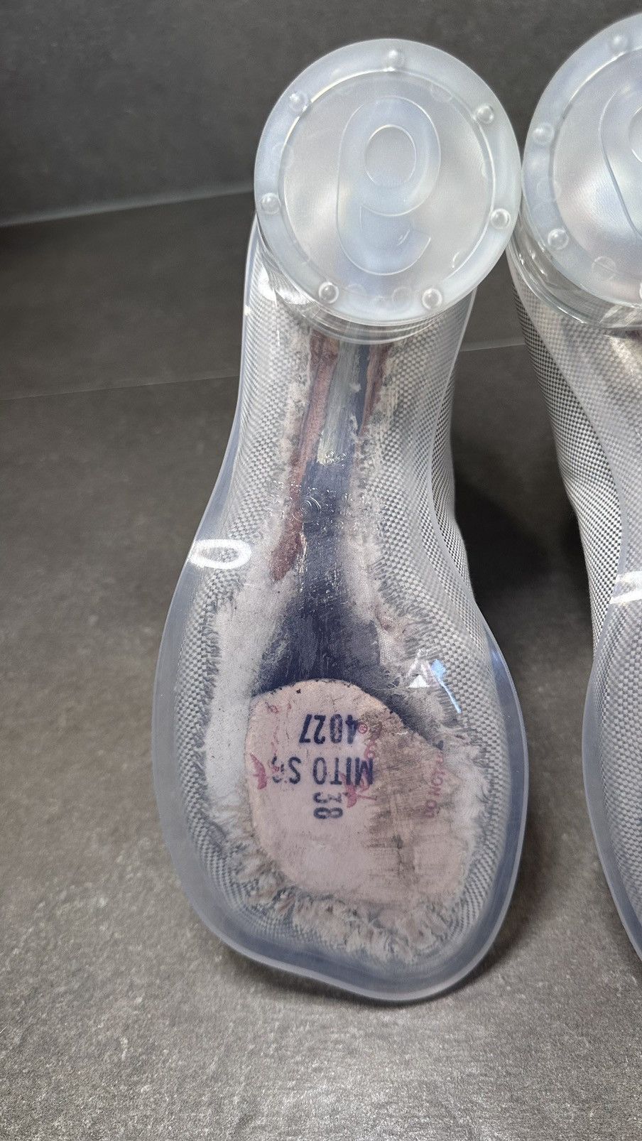 Maison Margiela FW 2023 MM6 Maison Margiela Anatomic Transparent Heels Size US 8 / IT 38 - 10 Thumbnail