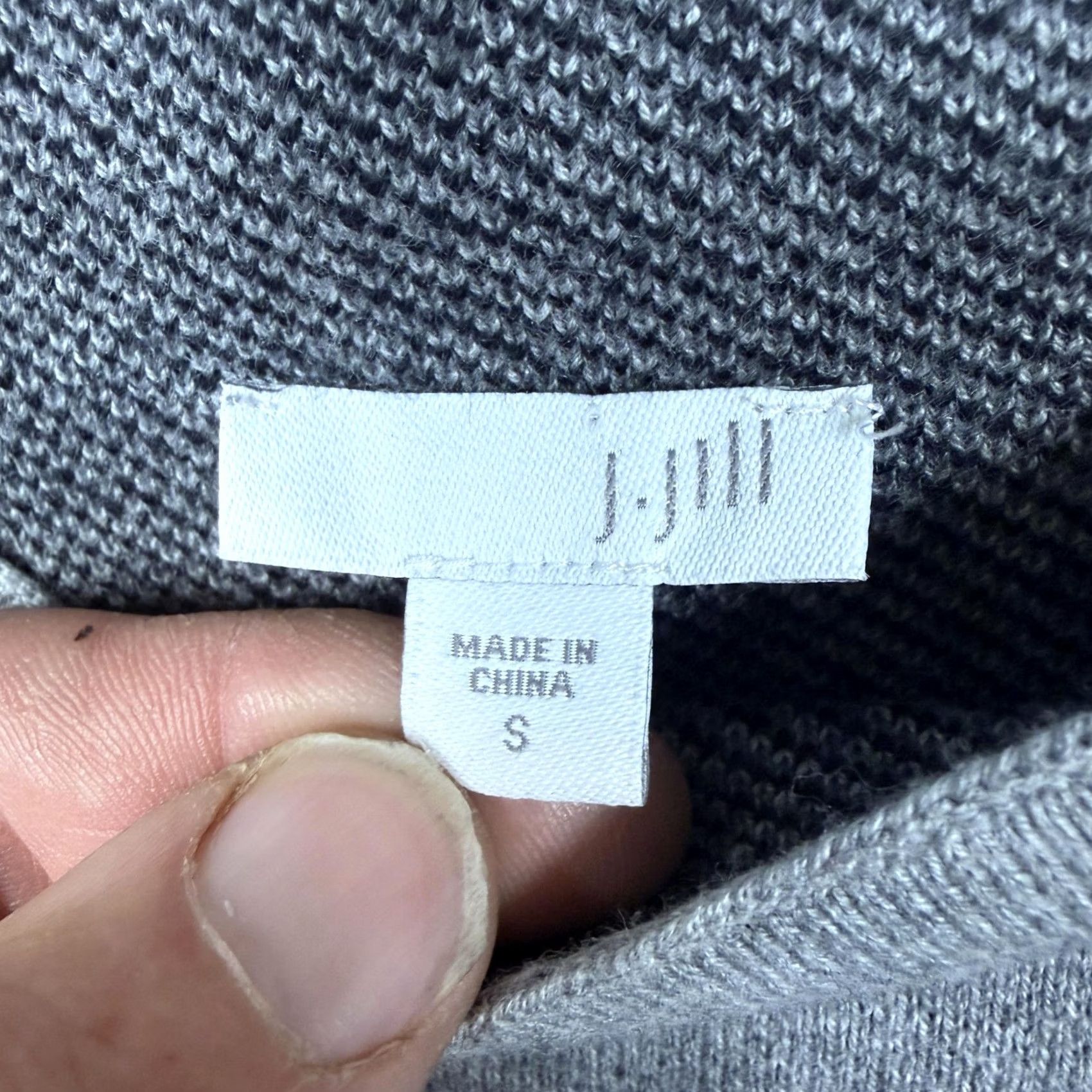 J. Jill J Jill Sweater S Plaid Quiet Luxury Old Money Preppy Lightweight Business Casual Knit Crew Neck 3/4 Sleeve Women Size S / US 4 / IT 40 - 5 Thumbnail