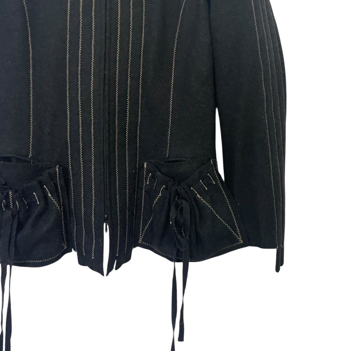 Hiroko Koshino Homme Vintage 90s Hiroko Koshino Jacket Size M / US 6-8 / IT 42-44 - 4 Thumbnail