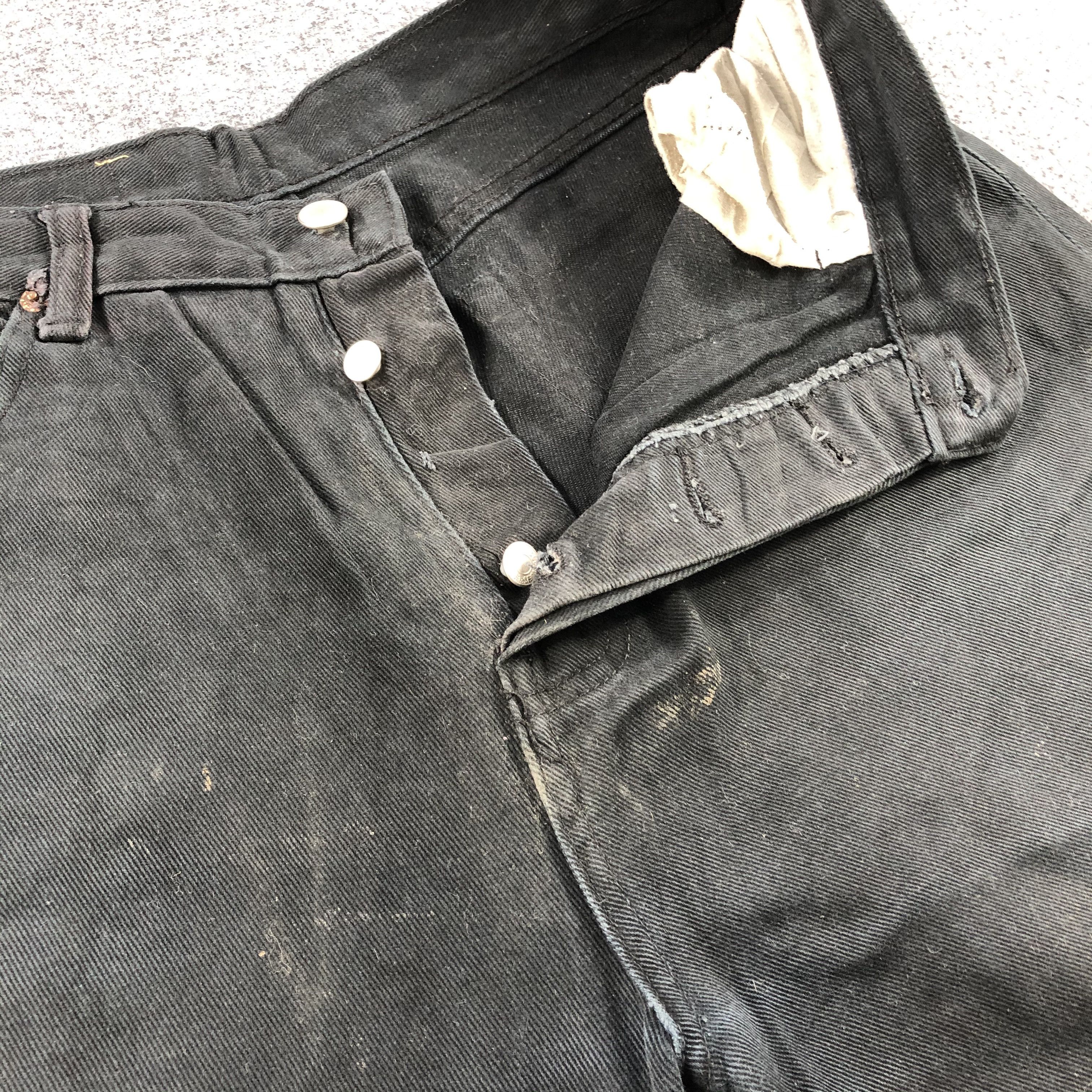 Levi's 90s Vintage Distress Levis 501 Jeans-J1457 Size US 32 / EU 48 - 10 Thumbnail