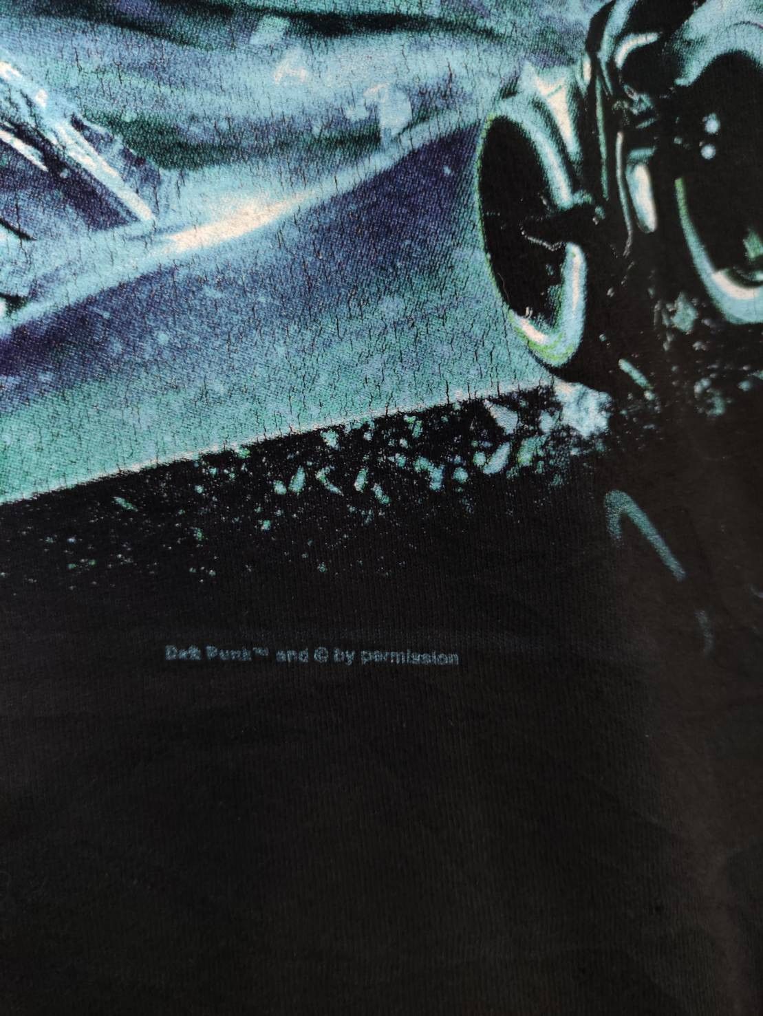 Band Tees Daft Punk x Disney " Tron Legacy " Movie Promo T-Shirt Size US M / EU 48-50 / 2 - 8 Thumbnail