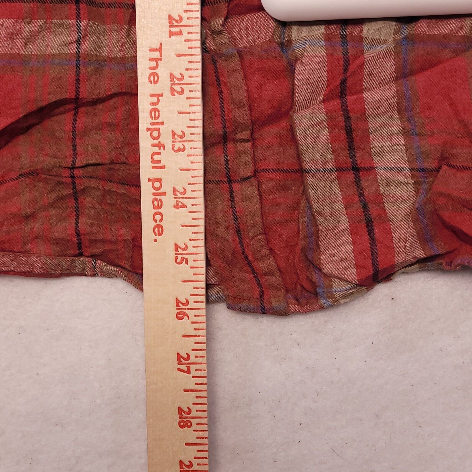 21 Men Twenty One Men Tartan Flannel Shirt Mens Size Large L Red Size US L / EU 52-54 / 3 - 8 Thumbnail