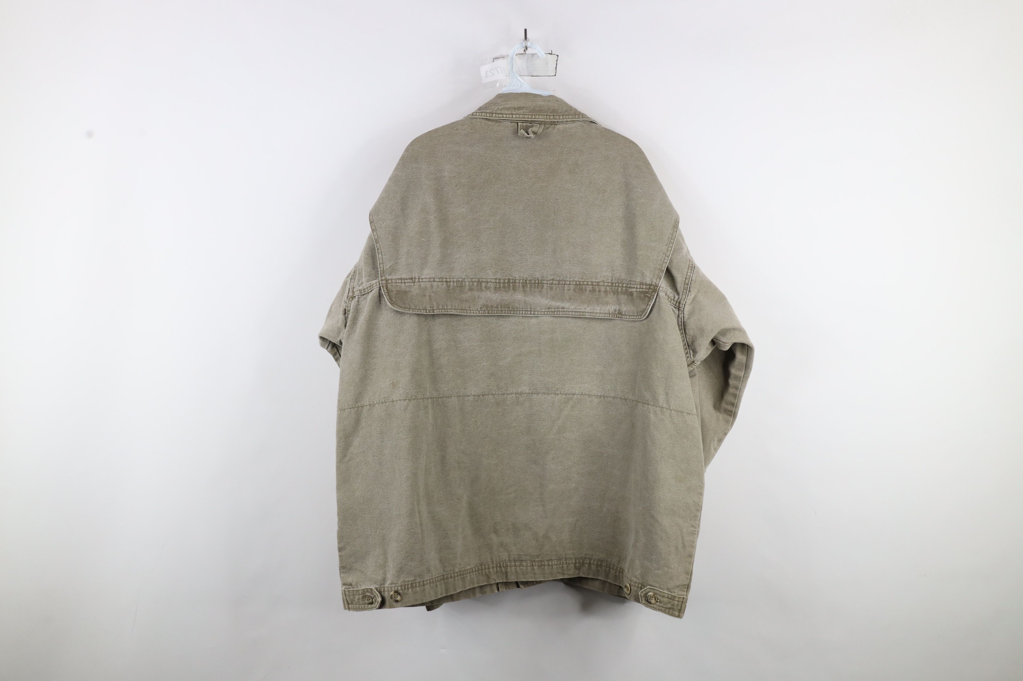 Columbia × Vintage Vintage 90s Columbia Stonewash Chore Barn Bomber Jacket Size US XL / EU 56 / 4 - 14 Thumbnail