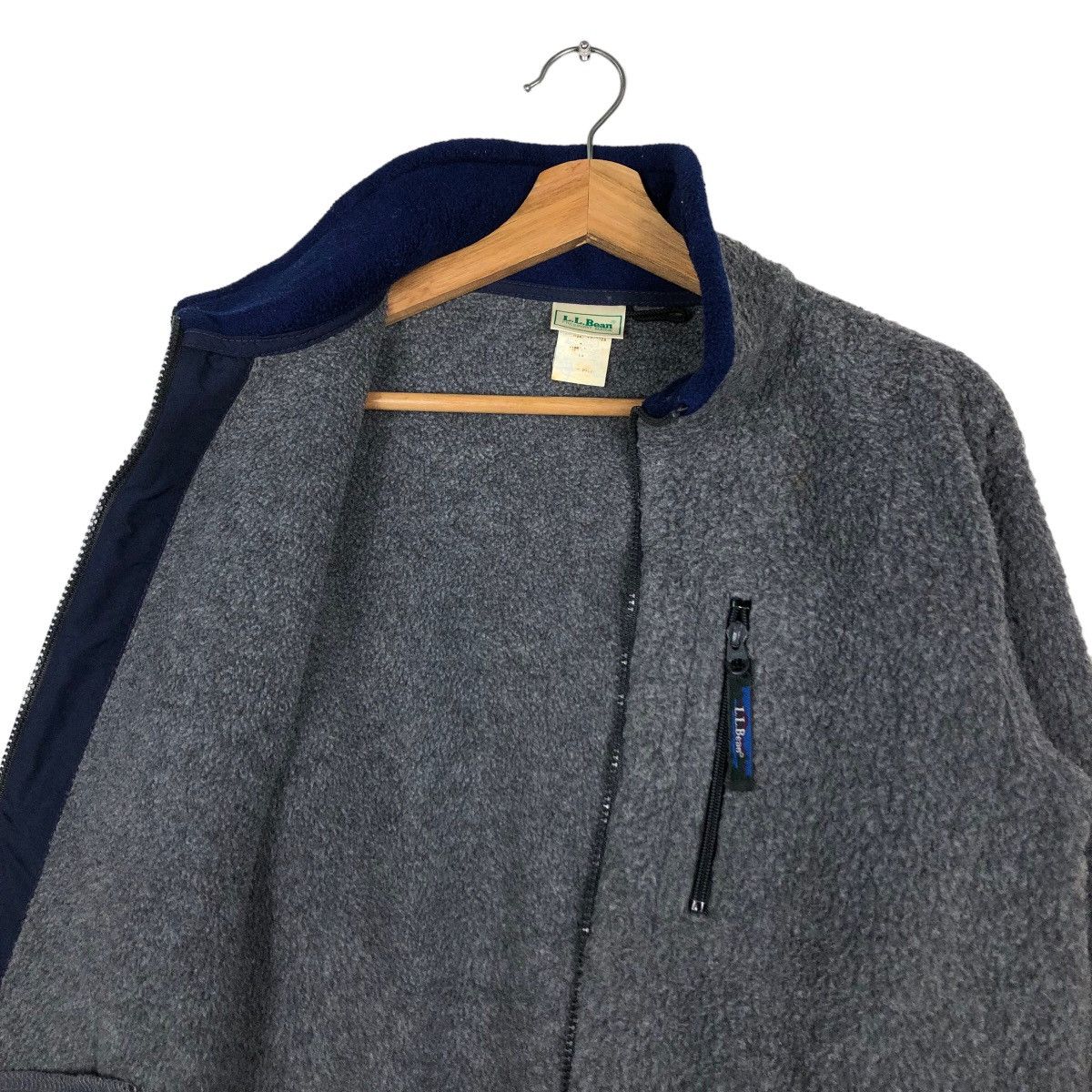 Japanese Brand 🔥Vintage Bomber Jacket Fleece L.L.Bean Freeport Maine Size US M / EU 48-50 / 2 - 12 Thumbnail