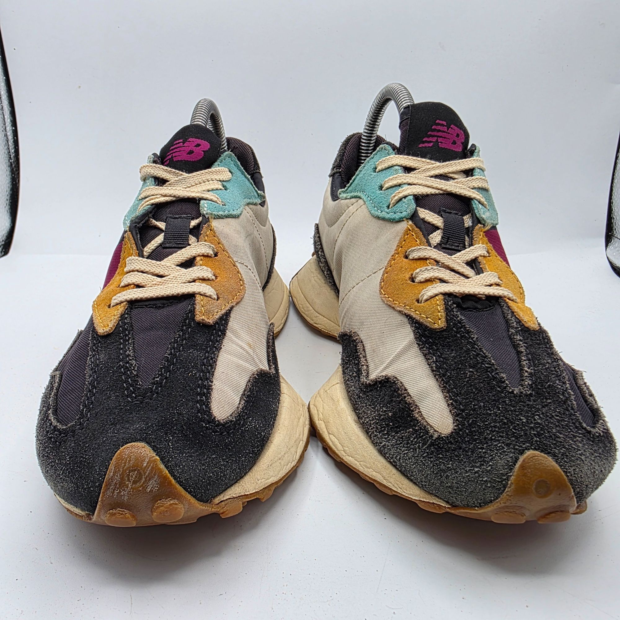 New Balance New Balance 327 Women Size 7.5 Black Orchid Pink Sneakers Re Size US 7.5 / IT 37.5 - 2 Thumbnail