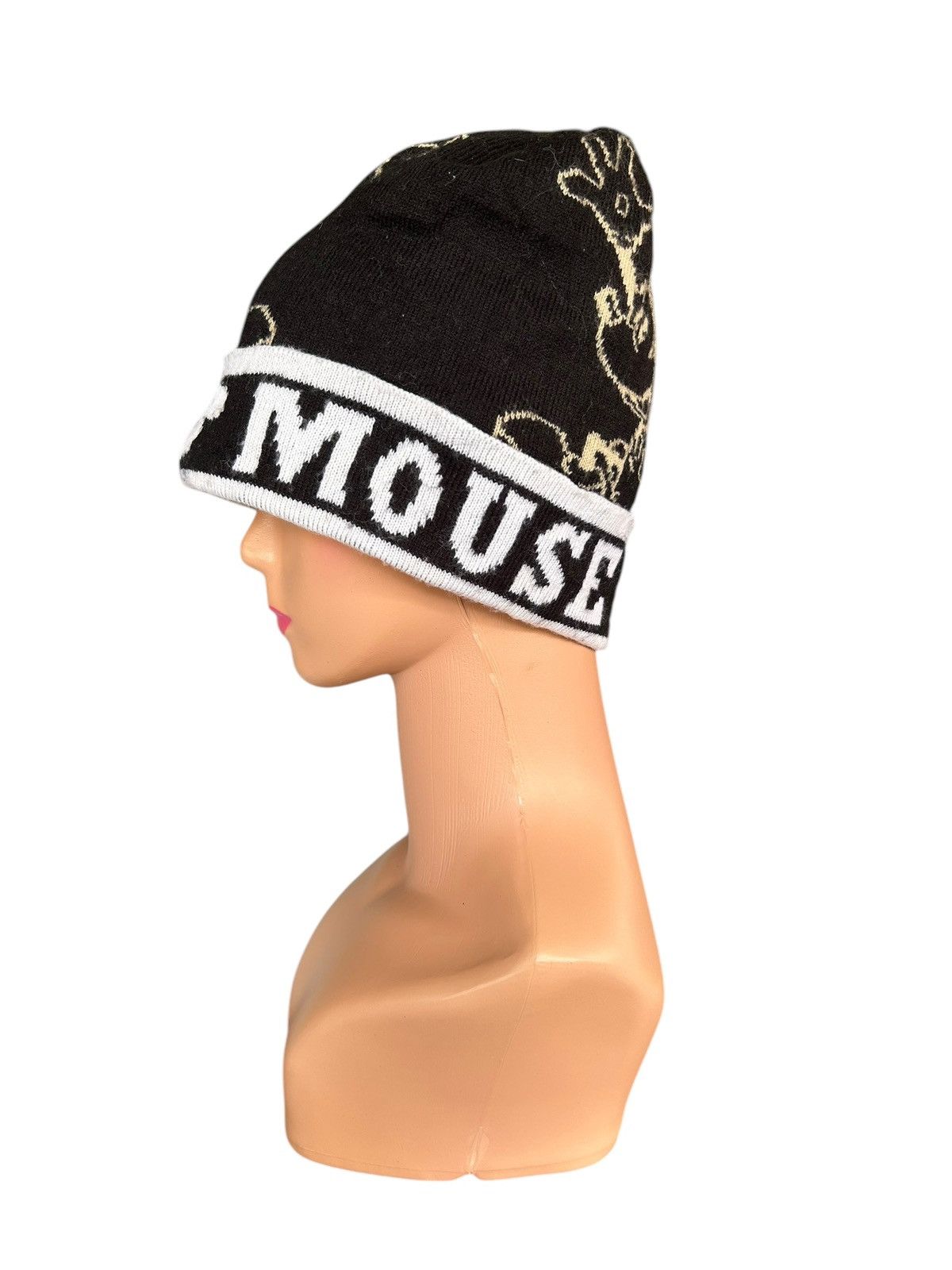 Kapital Vintage Mickey Mouse Full Print Beanie Hats Size ONE SIZE - 6 Thumbnail
