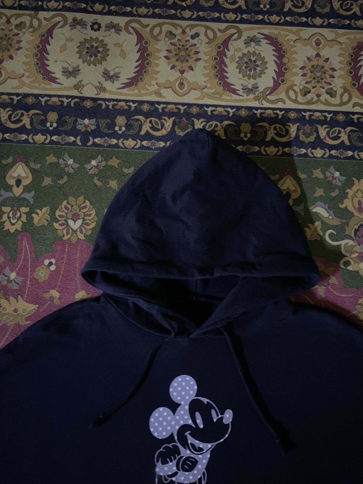 Disney × Mickey Mouse × Vintage Disney Mickey Mouse Shot Sleeve Hoodie Size US L / EU 52-54 / 3 - 4 Thumbnail
