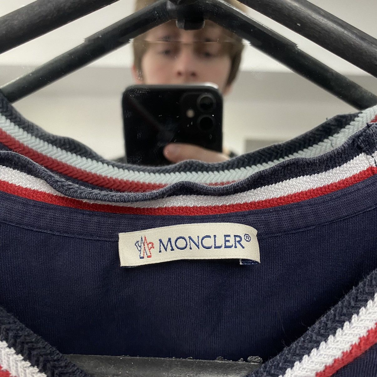 Moncler Moncler polo shirt logo sleeve Size US L / EU 52-54 / 3 - 6 Thumbnail