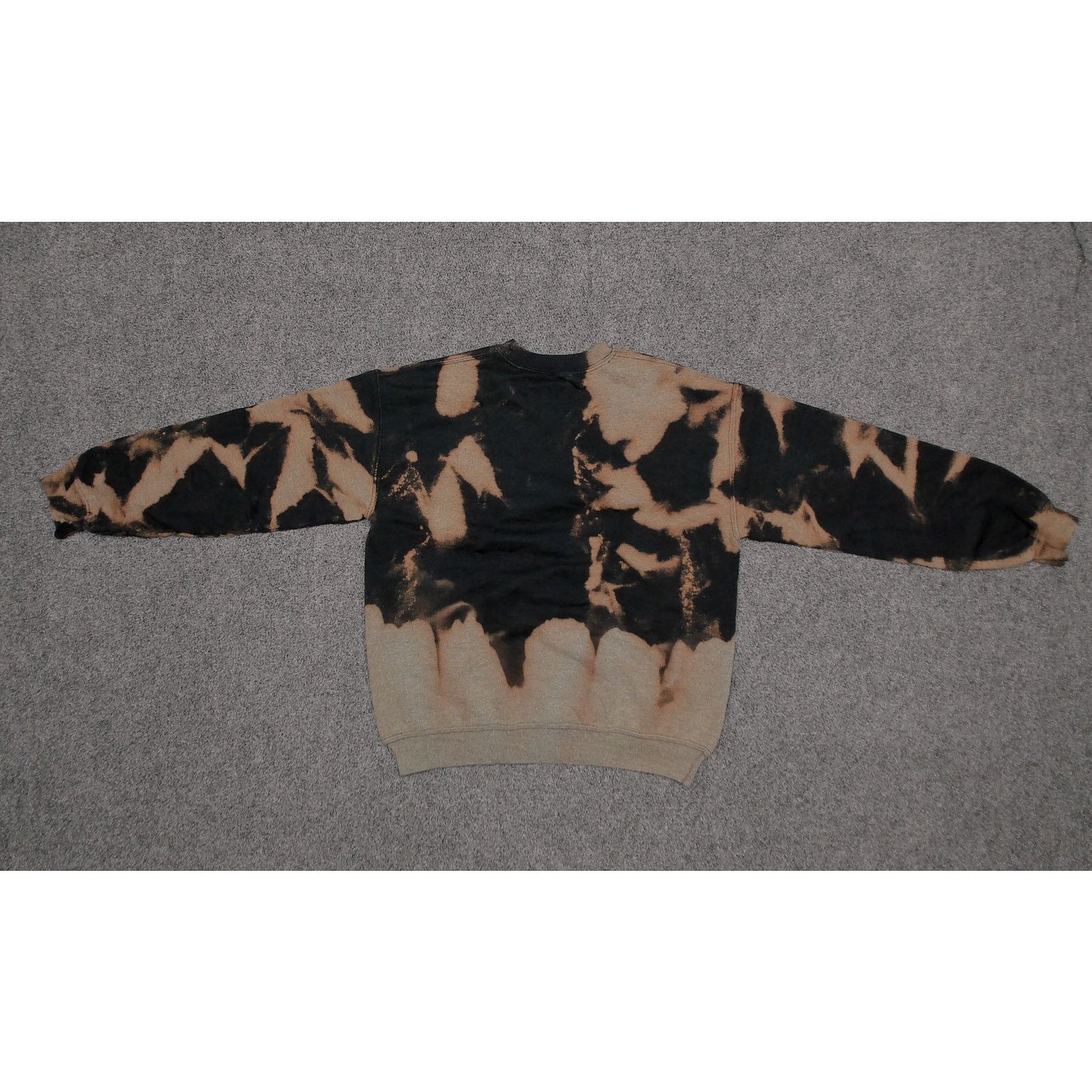 Other Reworked Bleach ACDC Leopard Lightning Bolt Sweatshirt Size L / US 10 / IT 46 - 6 Thumbnail