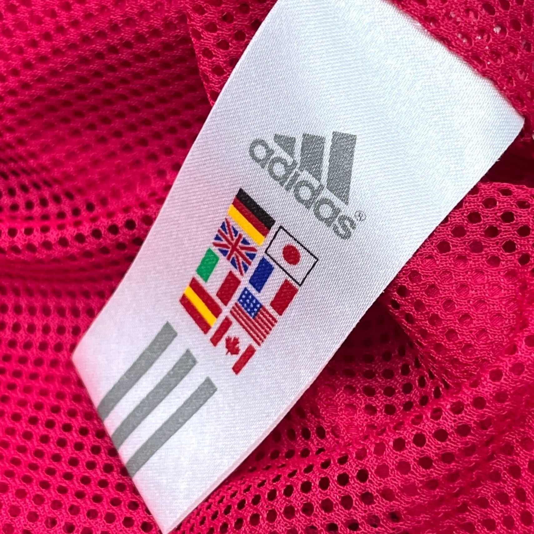 Adidas Adidas Jacket Women Large Pink Windbreaker Rain Coat Lightweight Zip Wind-Resistant All Seasons Packable Full Zip Sports Coat Womens Size L / US 10 / IT 46 - 7 Thumbnail