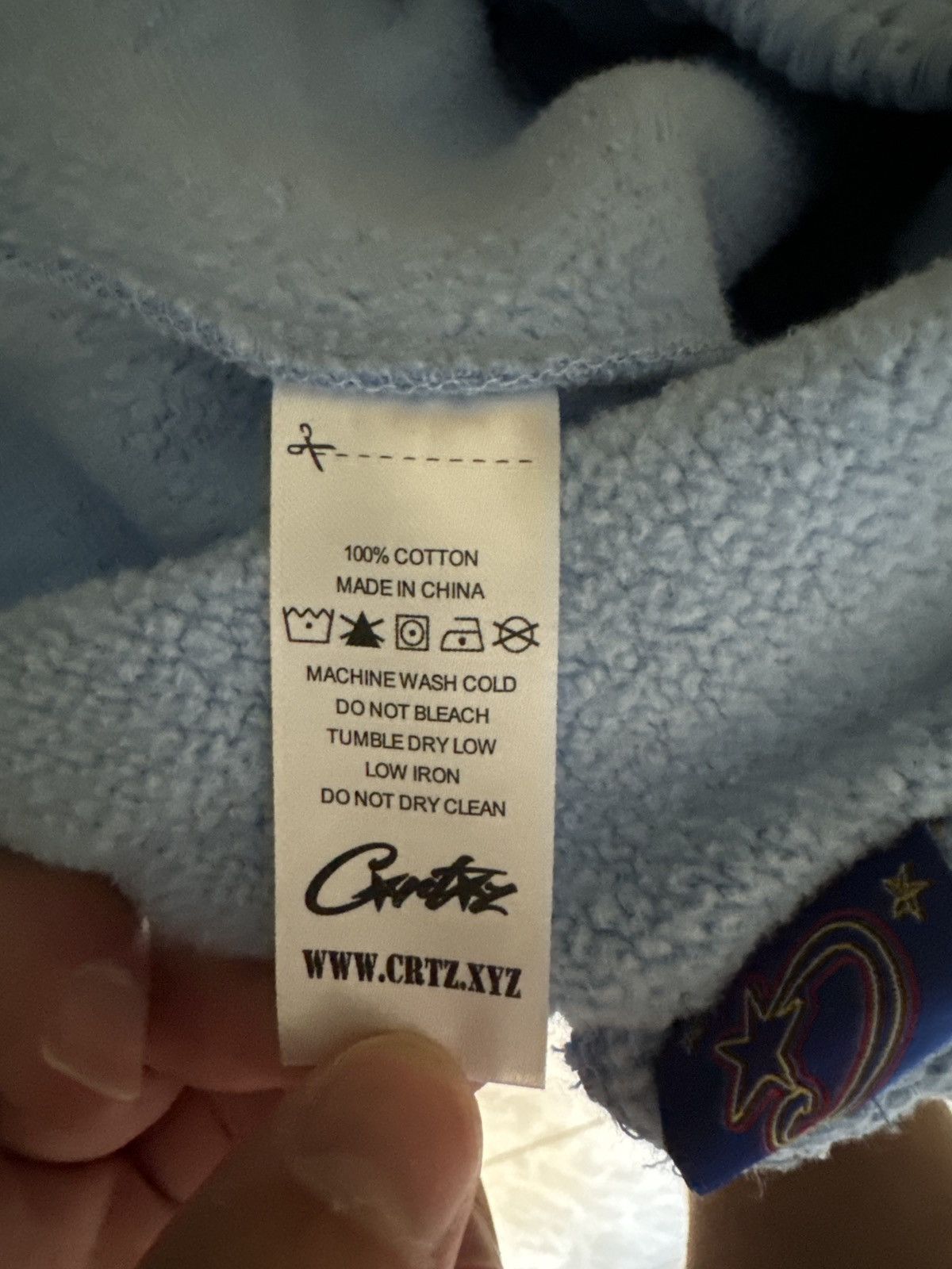 Corteiz CORTEIZ SWEATPANT - SIZE S - BABY BLUE - SS25 Size US 29 - 5 Thumbnail