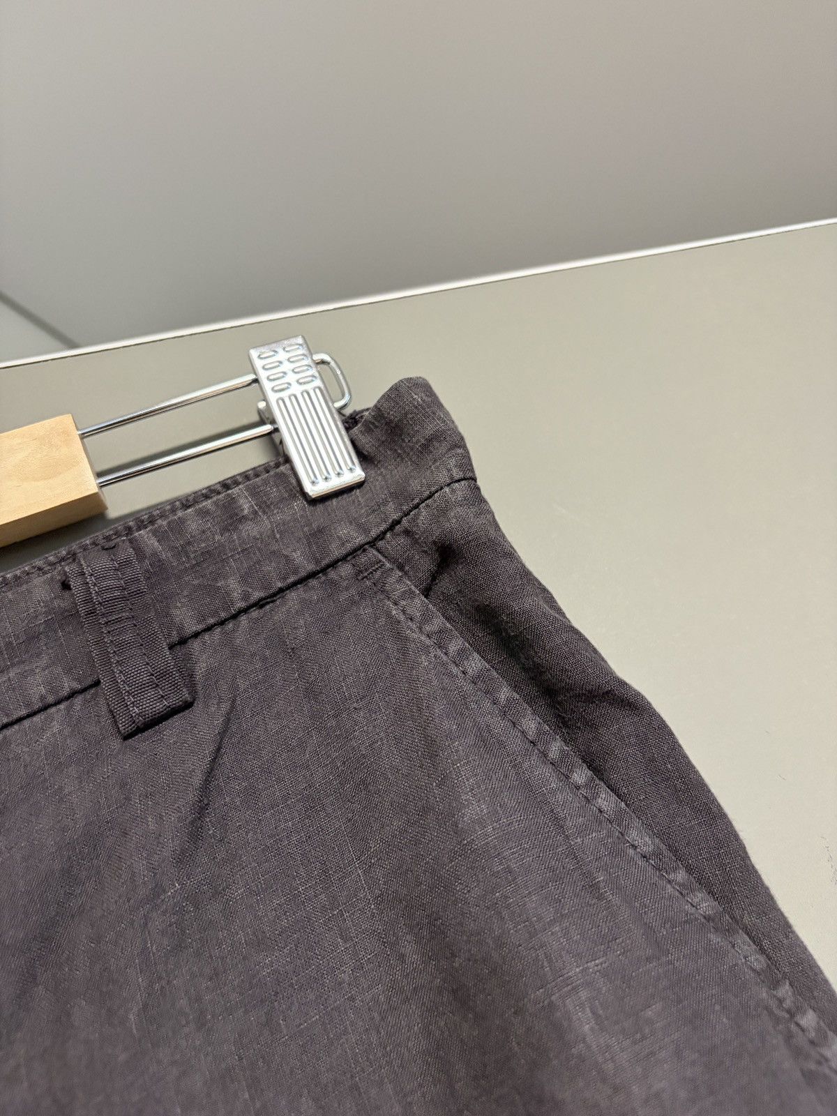 Etro ETRO Linen Brown Relaxed Pants Size US 32 / EU 48 - 9 Thumbnail