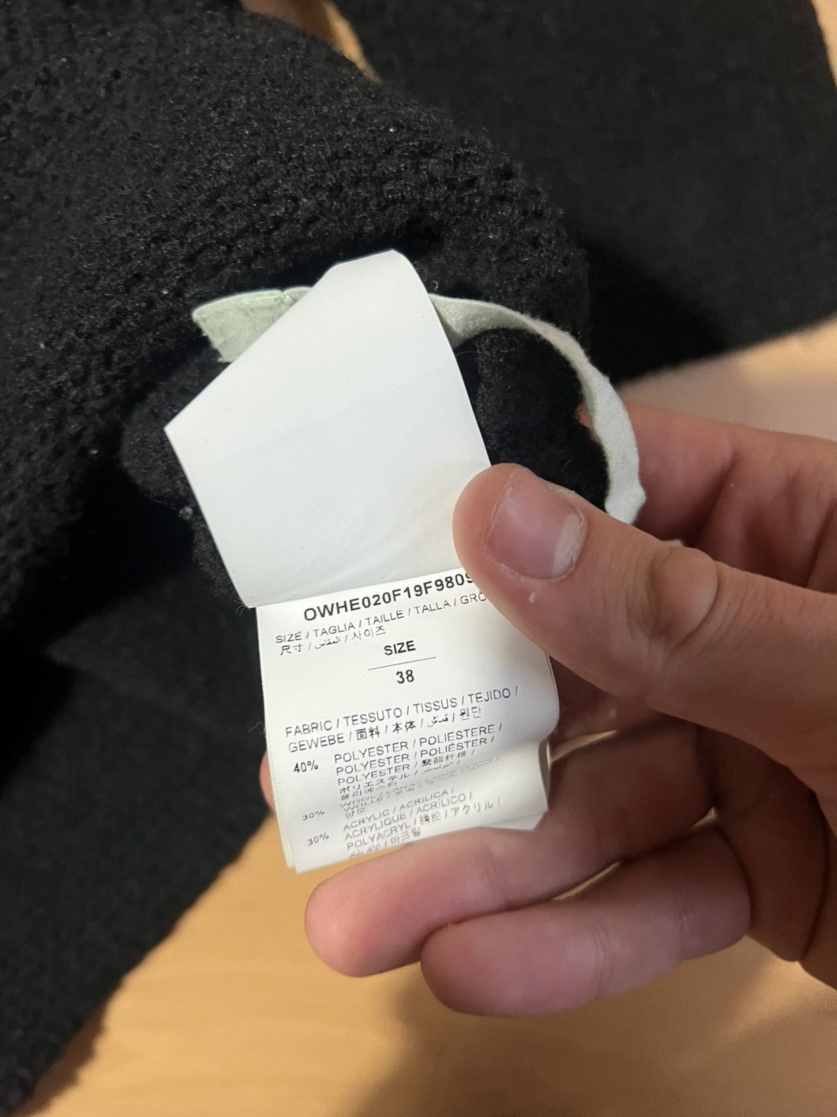 Off-White Off-White “OW” Knit Sweater Size US L / EU 52-54 / 3 - 6 Thumbnail