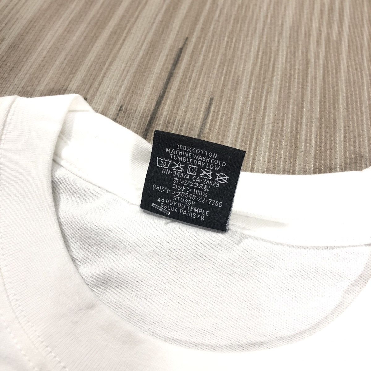 Stussy × Vintage Stussy Suits Tee Size US L / EU 52-54 / 3 - 6 Thumbnail