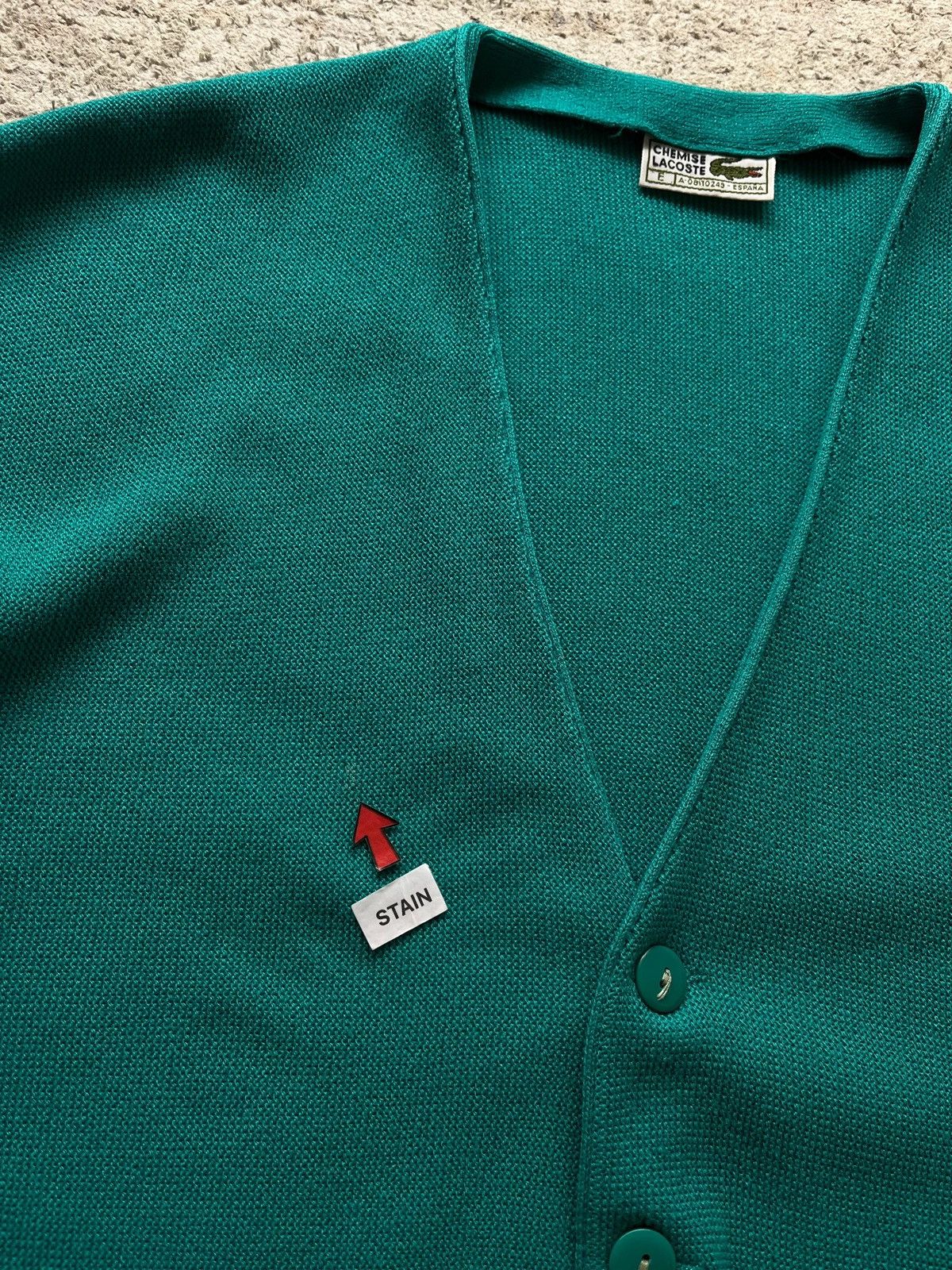 Lacoste OG Lacoste Chemise Sz E / L Vintage 90s Very Rare Aqua Blue Size US L / EU 52-54 / 3 - 10 Thumbnail
