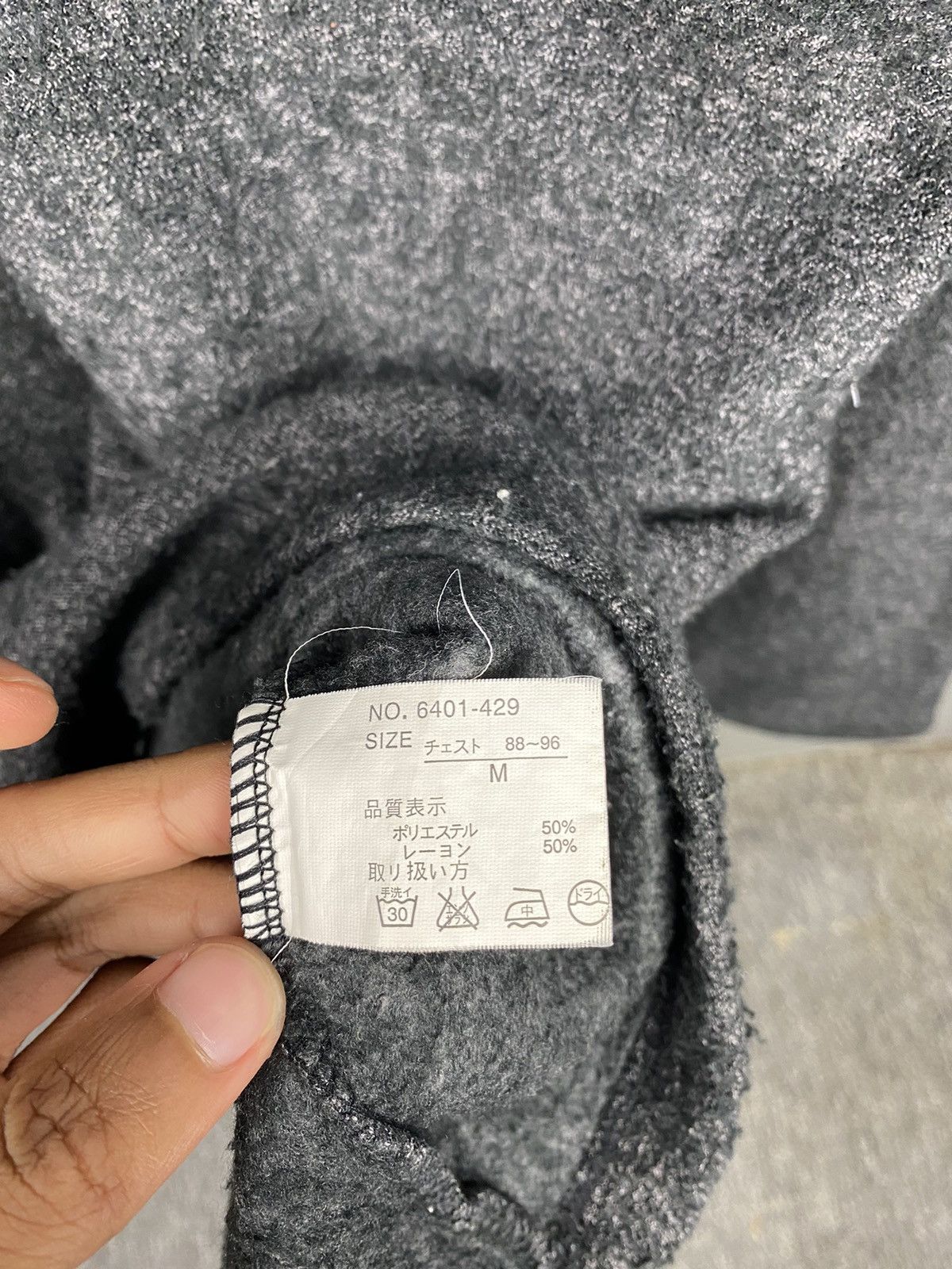 Japanese Brand Famock Quarter Zip Sweater Size M / US 6-8 / IT 42-44 - 7 Thumbnail