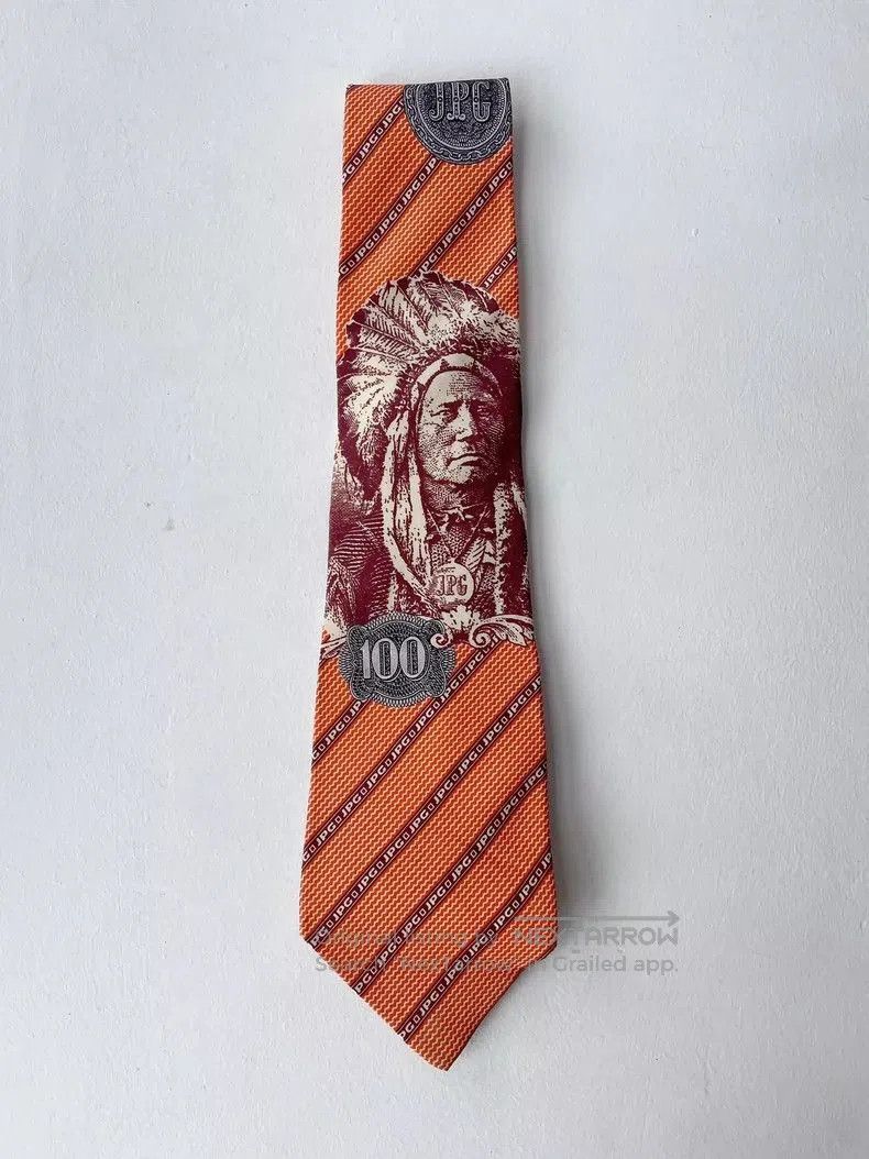 Jean Paul Gaultier Jean Paul Gaultier Native American Tie. Size ONE SIZE - 1 Thumbnail