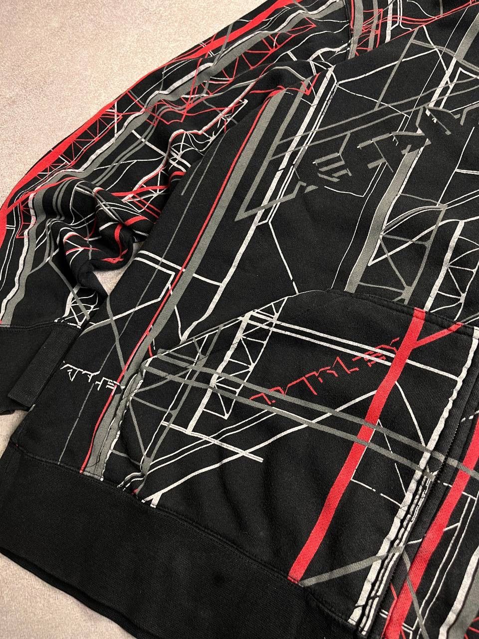 Vintage Vintage Oakley Geometric Avantgarde Boxy Hoodie Y2K L Size US L / EU 52-54 / 3 - 4 Thumbnail